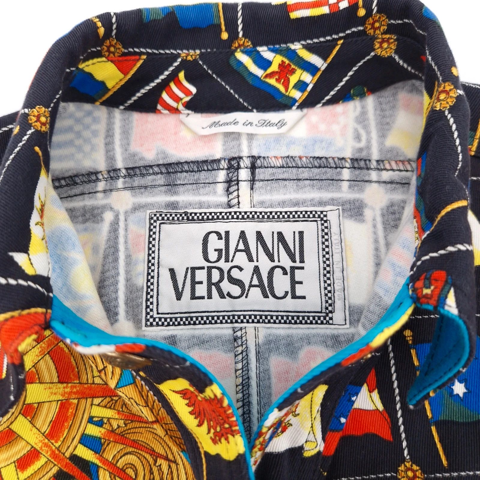 Versace Gianni Versace 90s "Miami" Runway Size XS / US 0-2 / IT 36-38 - 3 Thumbnail