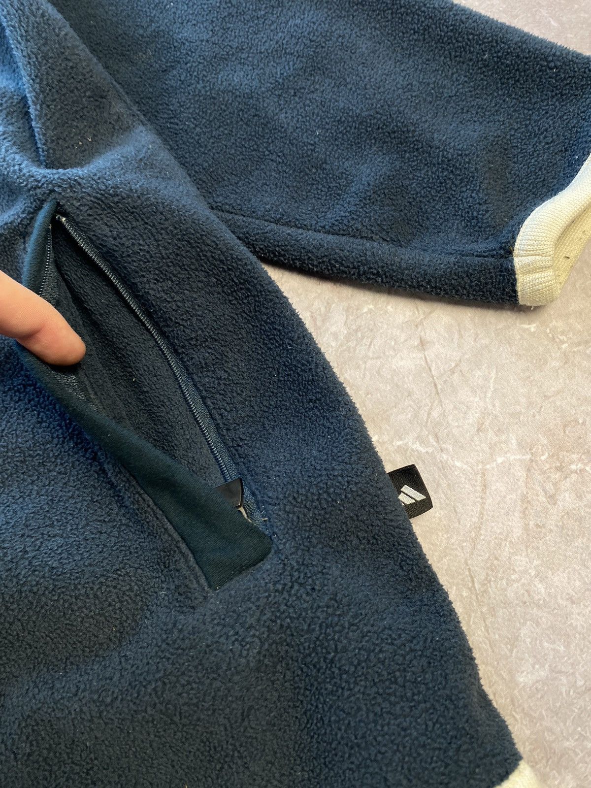 Adidas × Vintage Vintage 90s Adidas Full Zip Sweatshirt Y2K Size US L / EU 52-54 / 3 - 10 Thumbnail