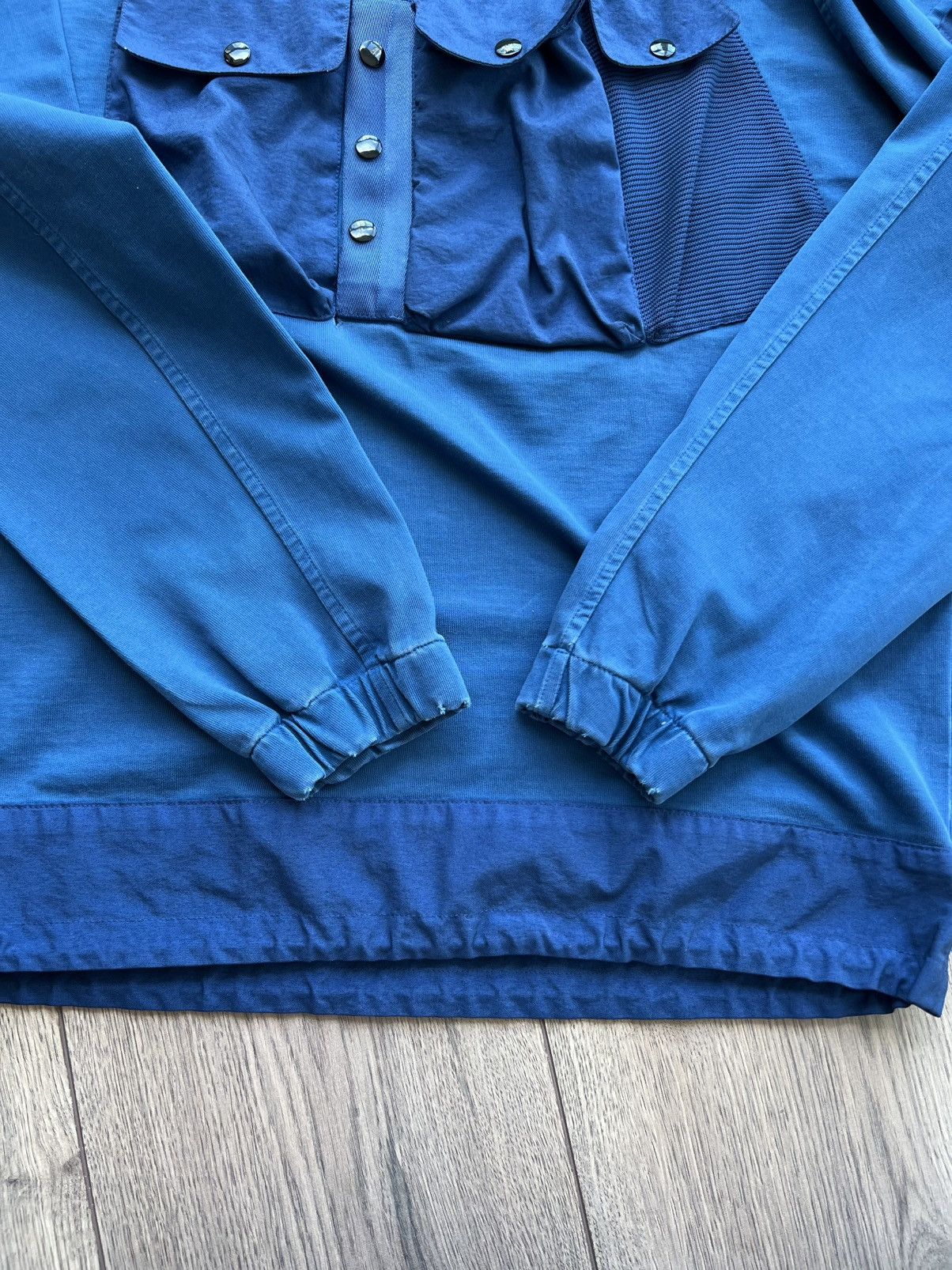 C.P. Company Sample C.P. Company Mixed Heavy Lens Sweatshirt Blue Size US L / EU 52-54 / 3 - 13 Thumbnail