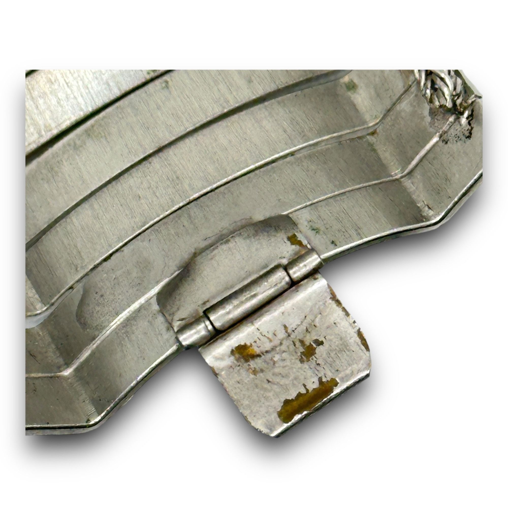 Vintage Vintage SilverTone Cuff Bracelet Art Deco Retro Bohemian Rar Size ONE SIZE - 5 Thumbnail
