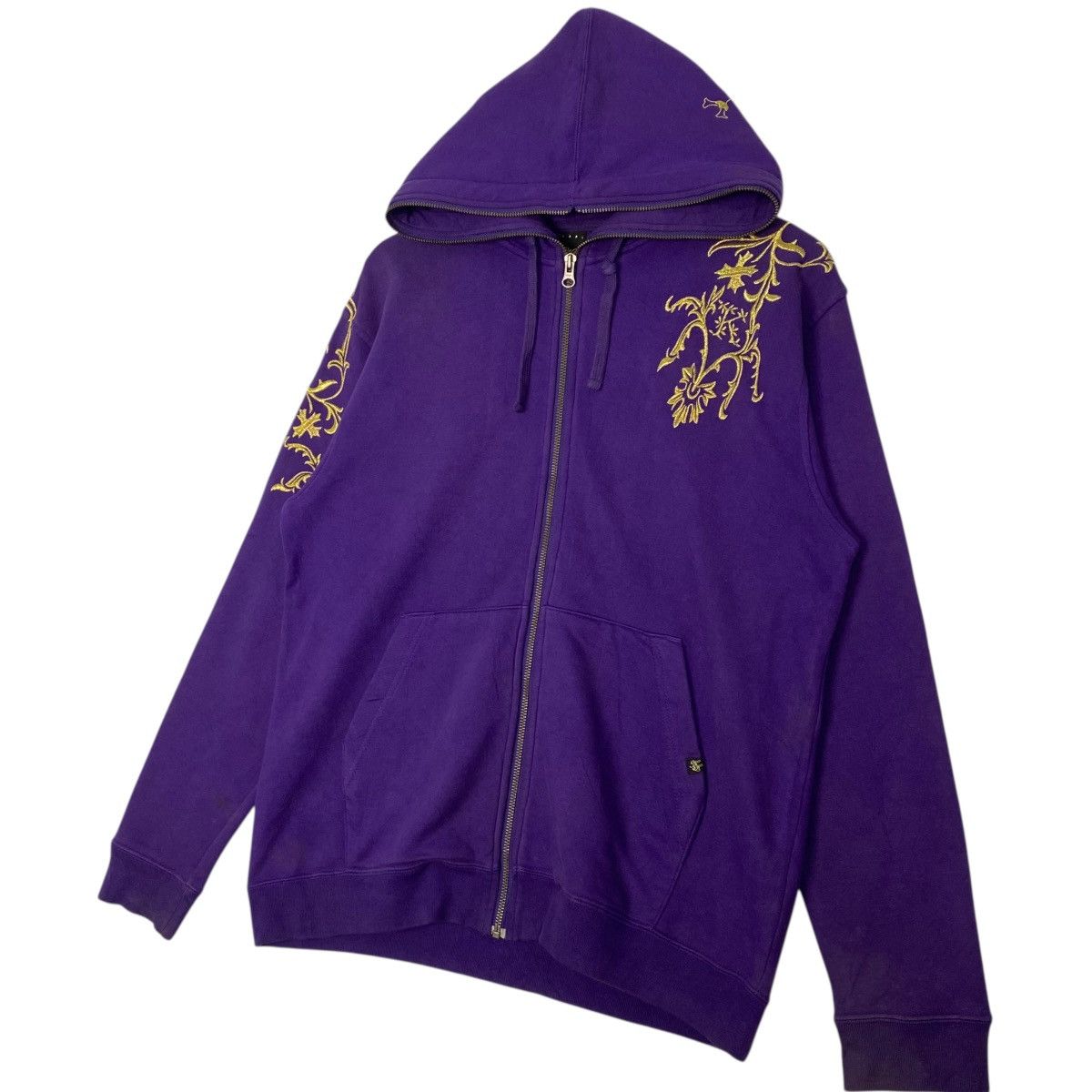 Other Vintage Karl Kani Full Zip Hoodie Sweater Purple Size M Size US M / EU 48-50 / 2 - 2 Thumbnail