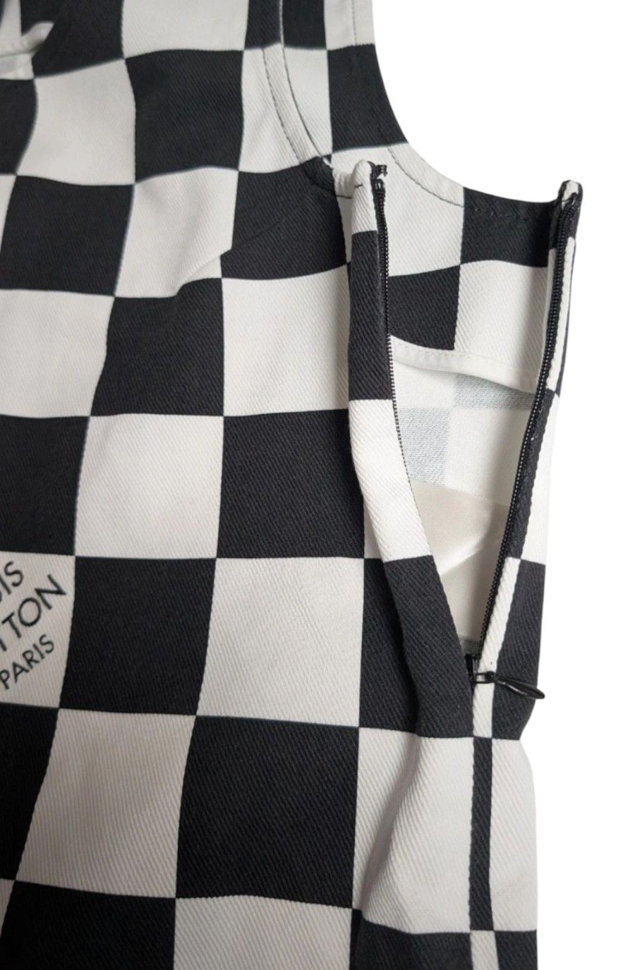Louis Vuitton Louis Vuitton Checkered Dress Size XS / US 0-2 / IT 36-38 - 7 Thumbnail