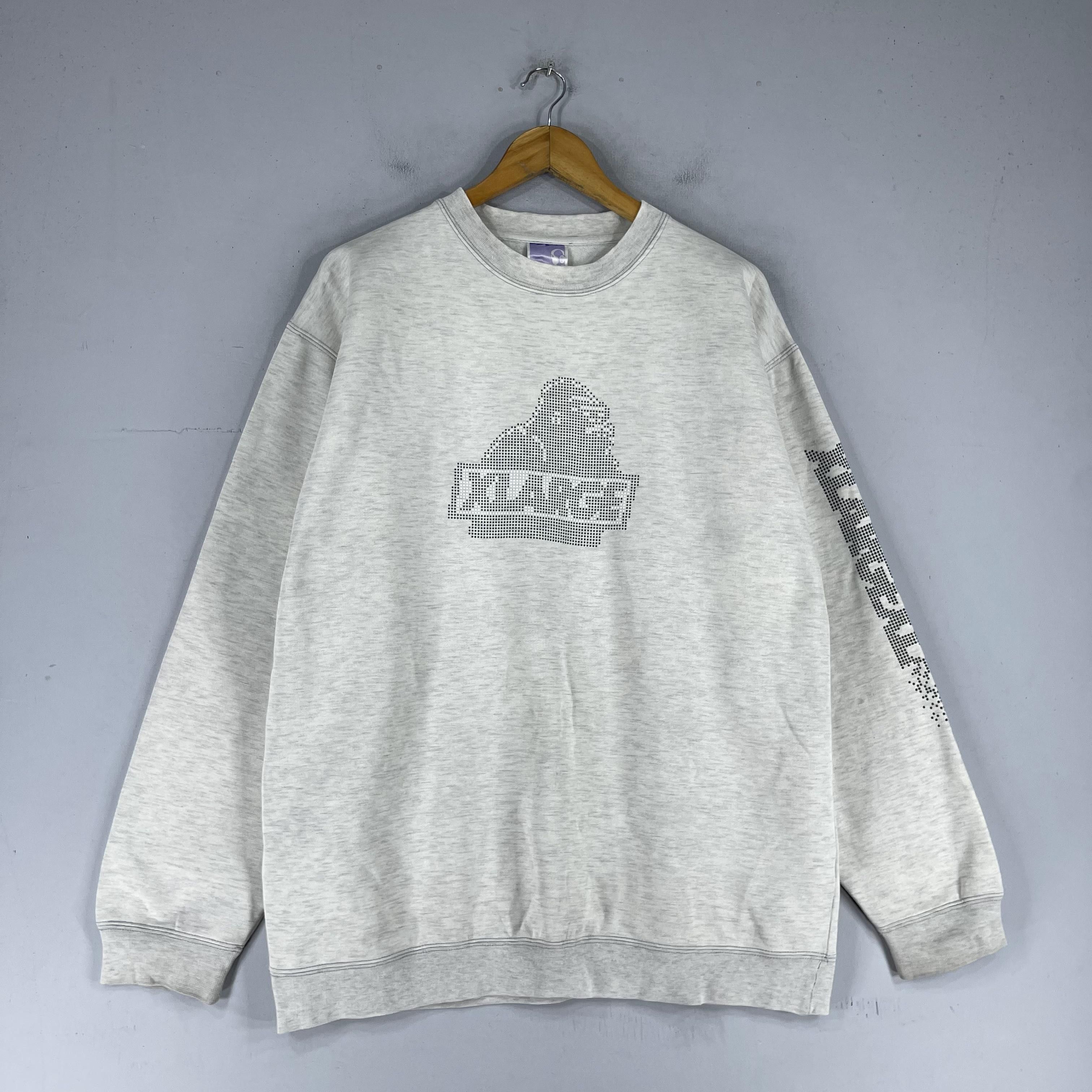 Japanese Brand × Xlarge Vintage XLARGE Big Logo Spellout Crewneck Sweatshirt Size US L / EU 52-54 / 3 - 3 Thumbnail