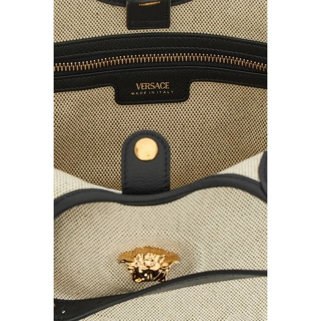 Versace VERSACE La Medusa Natural Top Handle Bag New And Authentic Size ONE SIZE - 4 Thumbnail