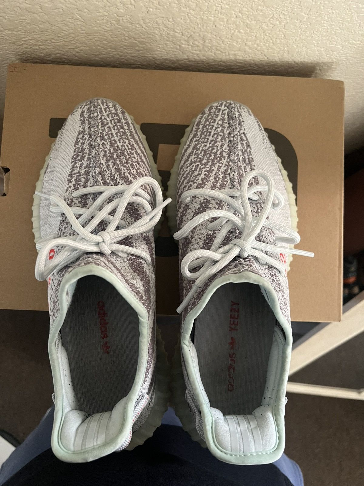 Yeezy Yeezy Boost 350 V2 “Blue Tint” Size US 10 / EU 43 - 4 Thumbnail