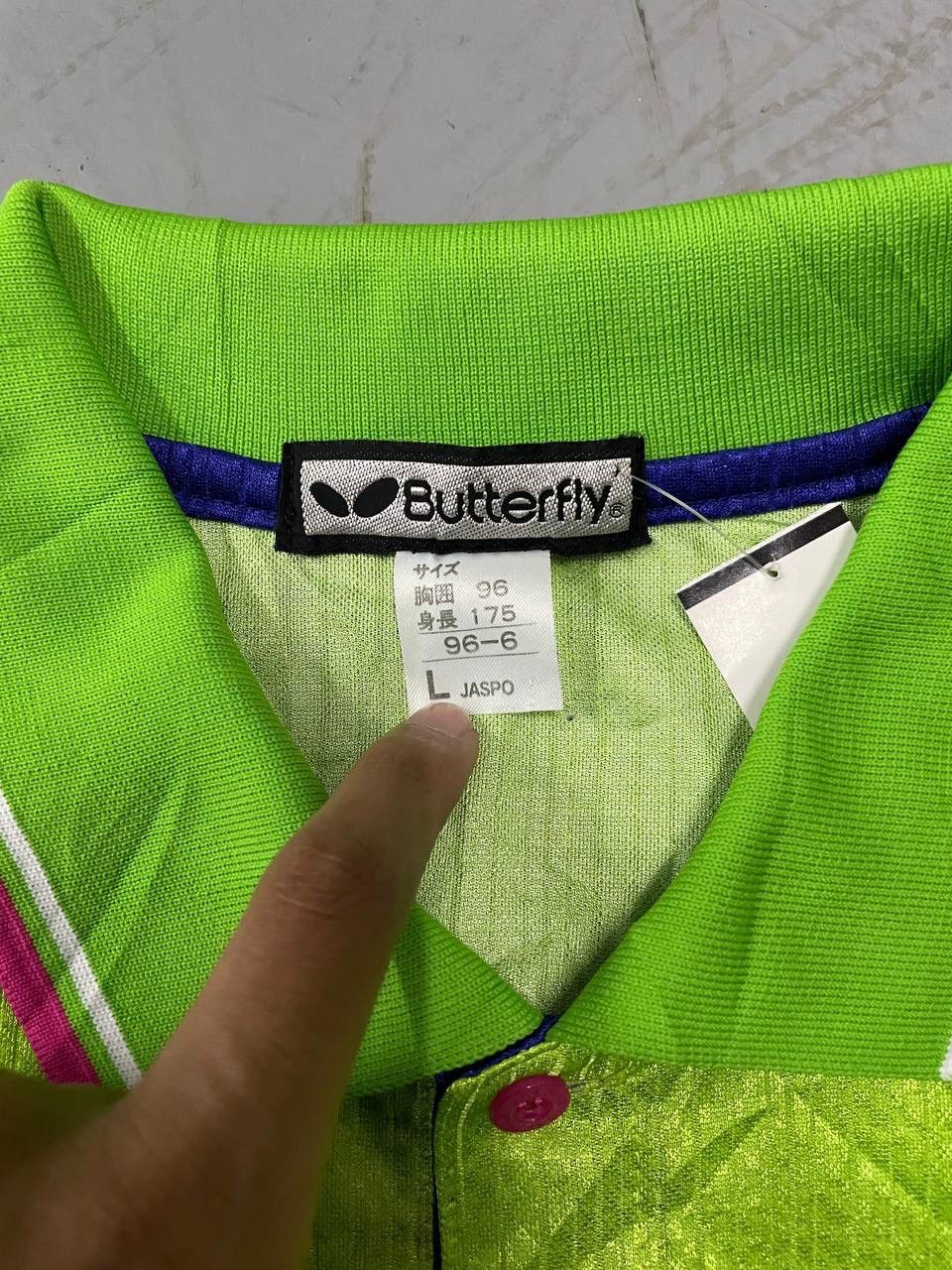Japanese Brand VINTAGE BUTTERFLY TENNIS LEGEND OUTFIT Size US L / EU 52-54 / 3 - 6 Thumbnail