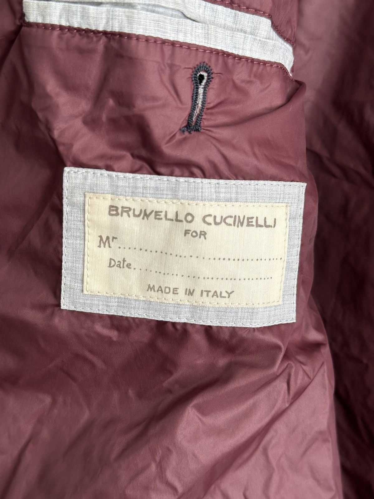 Brunello Cucinelli × Designer BRUNELLO CUCINELLI GOOSE DOWN Vest Size US XXL / EU 58 / 5 - 4 Thumbnail
