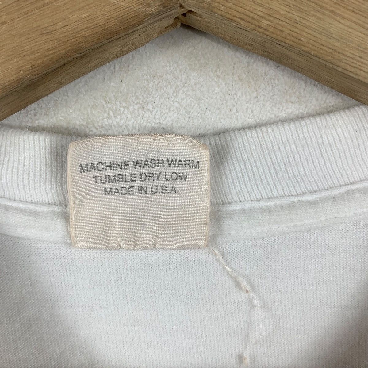 Vintage Vintage 1994 ON WHITE NEW YORK Pastel Artwork Tee Shirt Top Size M / US 6-8 / IT 42-44 - 8 Thumbnail