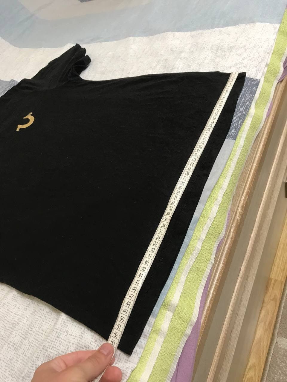 True Religion 🔥 True Religion Vintage Tee Big Logo Faded Black T Shirt Y2K Size US L / EU 52-54 / 3 - 12 Thumbnail