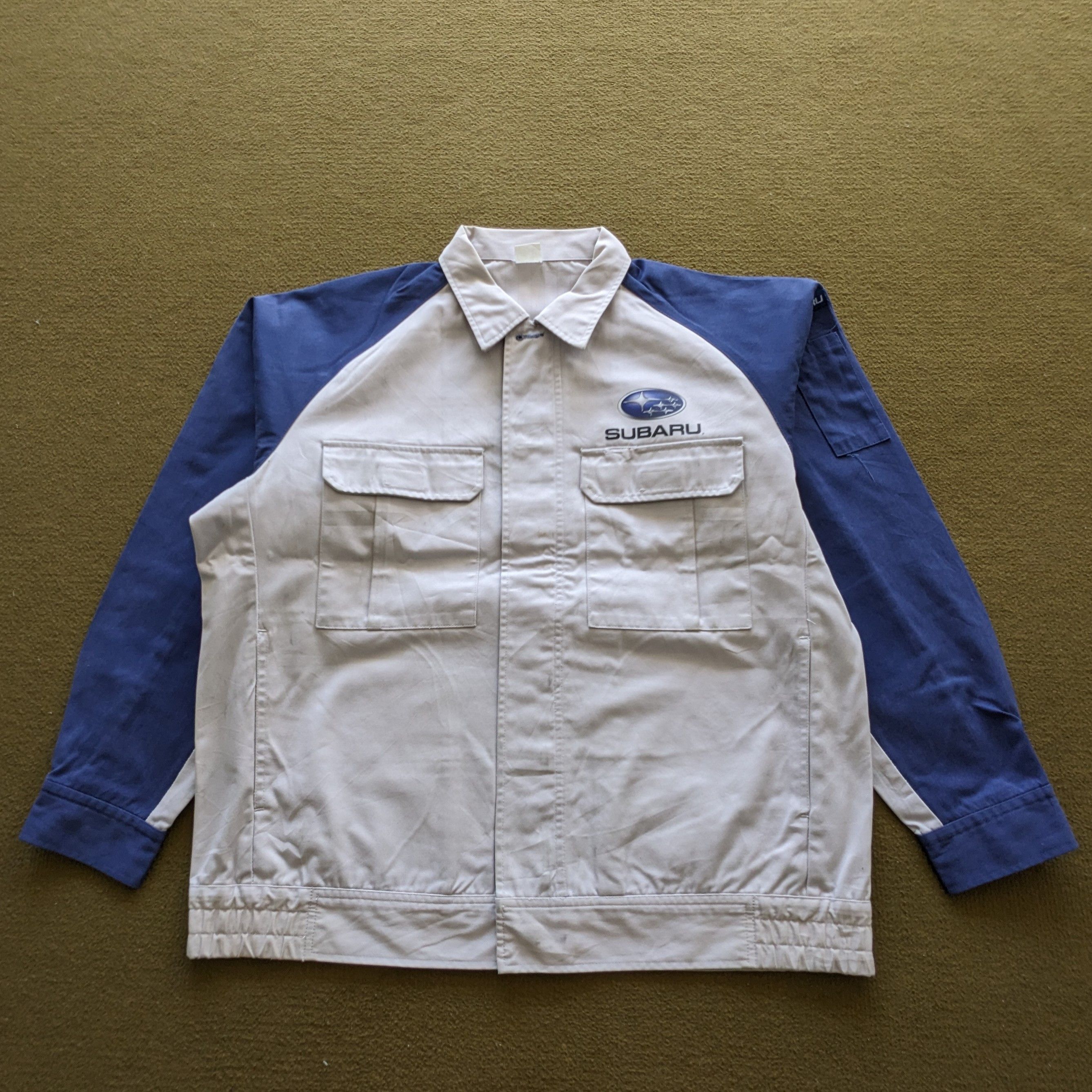 Vintage Vintage SUBARU Racing Japanese Brand Custom Jacket Size US L / EU 52-54 / 3 - 2 Thumbnail