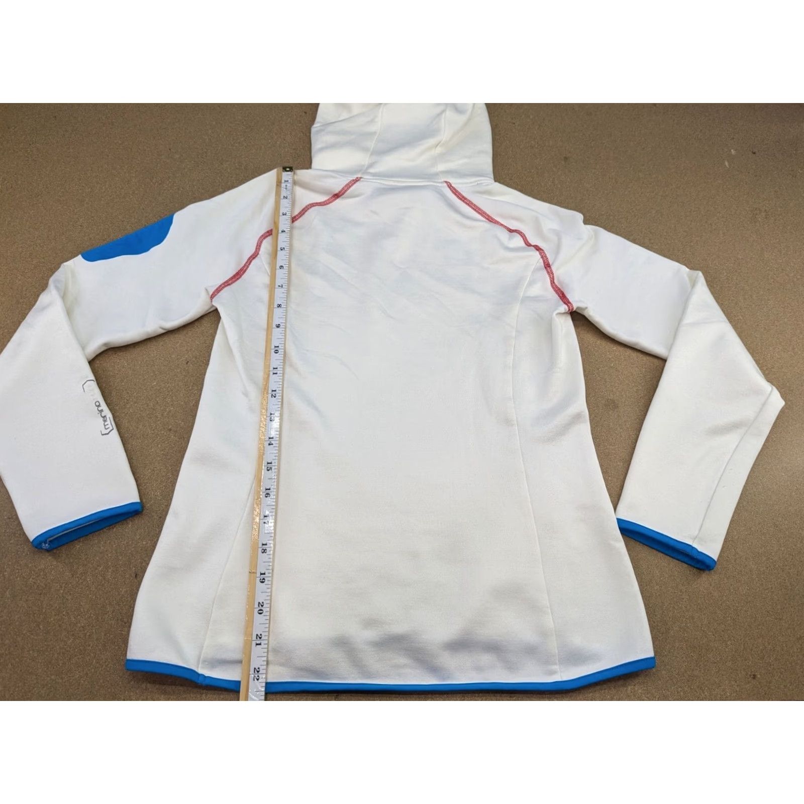 ORTOVOX Ortovox Hoodie Womens Size S White Merino Wool Blend Softshell Outdoor Pullover Hooded Lightweight Quick Dry Winter? Size S / US 4 / IT 40 - 7 Thumbnail
