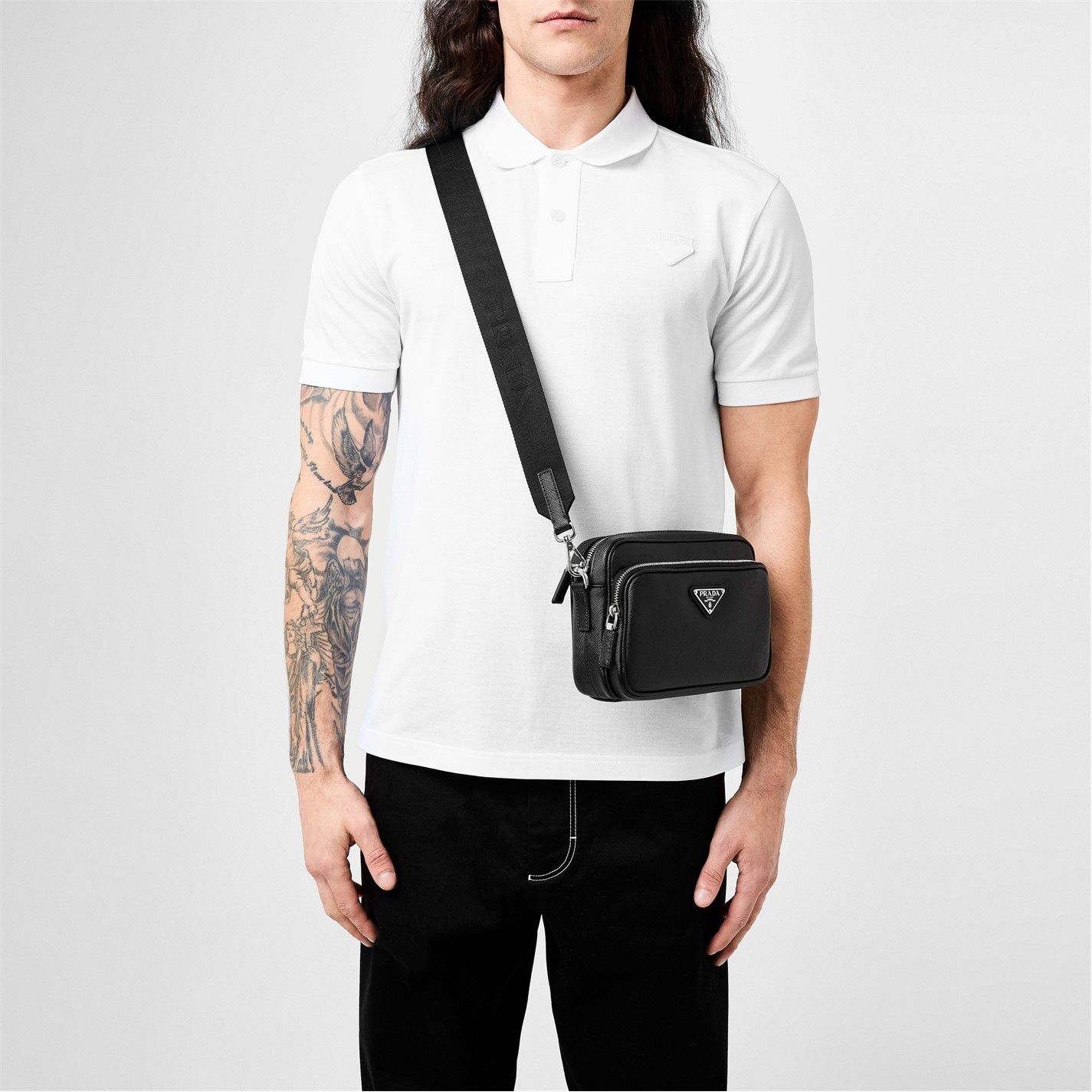 Prada PRADA Saffiano Shoulder Bag Size ONE SIZE - 2 Thumbnail