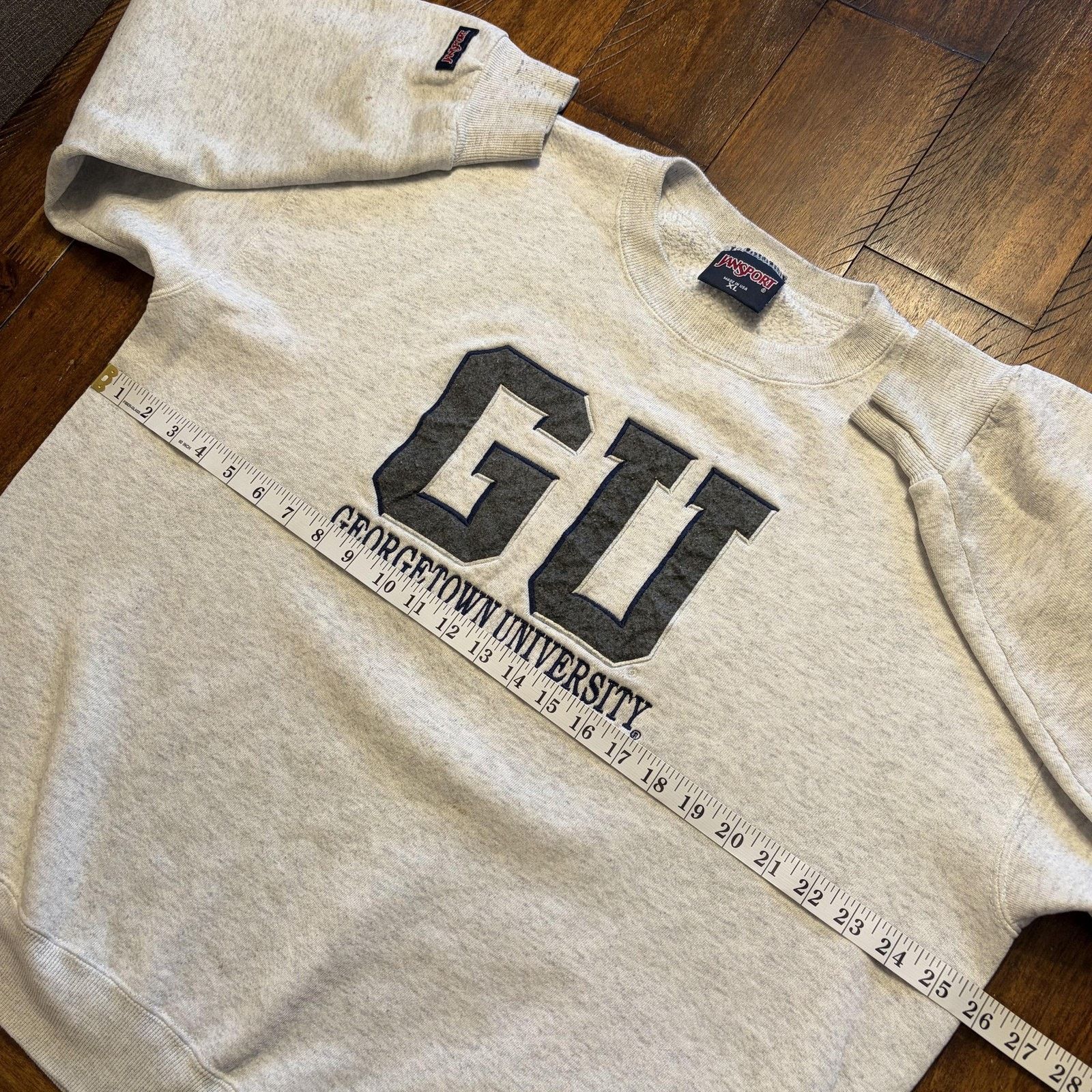 Jansport Vtg Georgetown Hoyas Sweatshirt Mens XL JanSport Made USA Size US XL / EU 56 / 4 - 9 Thumbnail