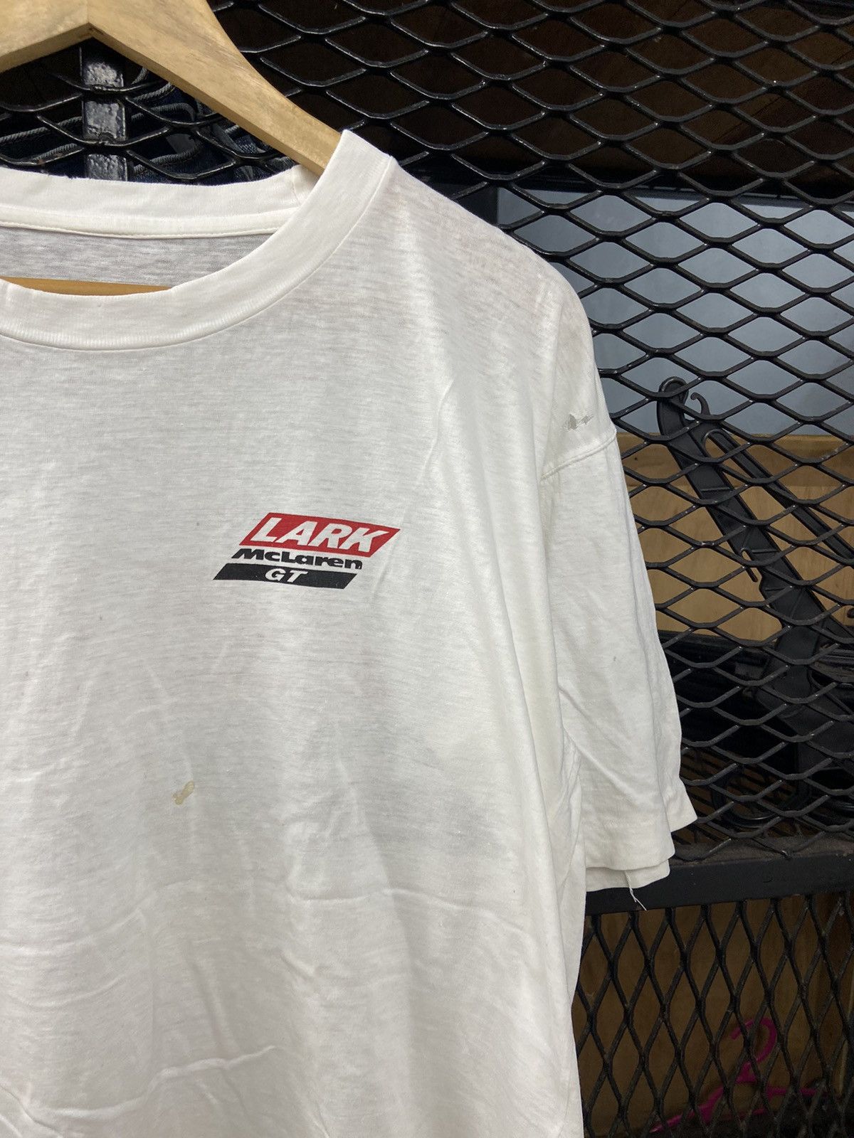 Formula 1 × Vintage Vintage McLaren GT LARK White Tee Size US M / EU 48-50 / 2 - 4 Thumbnail