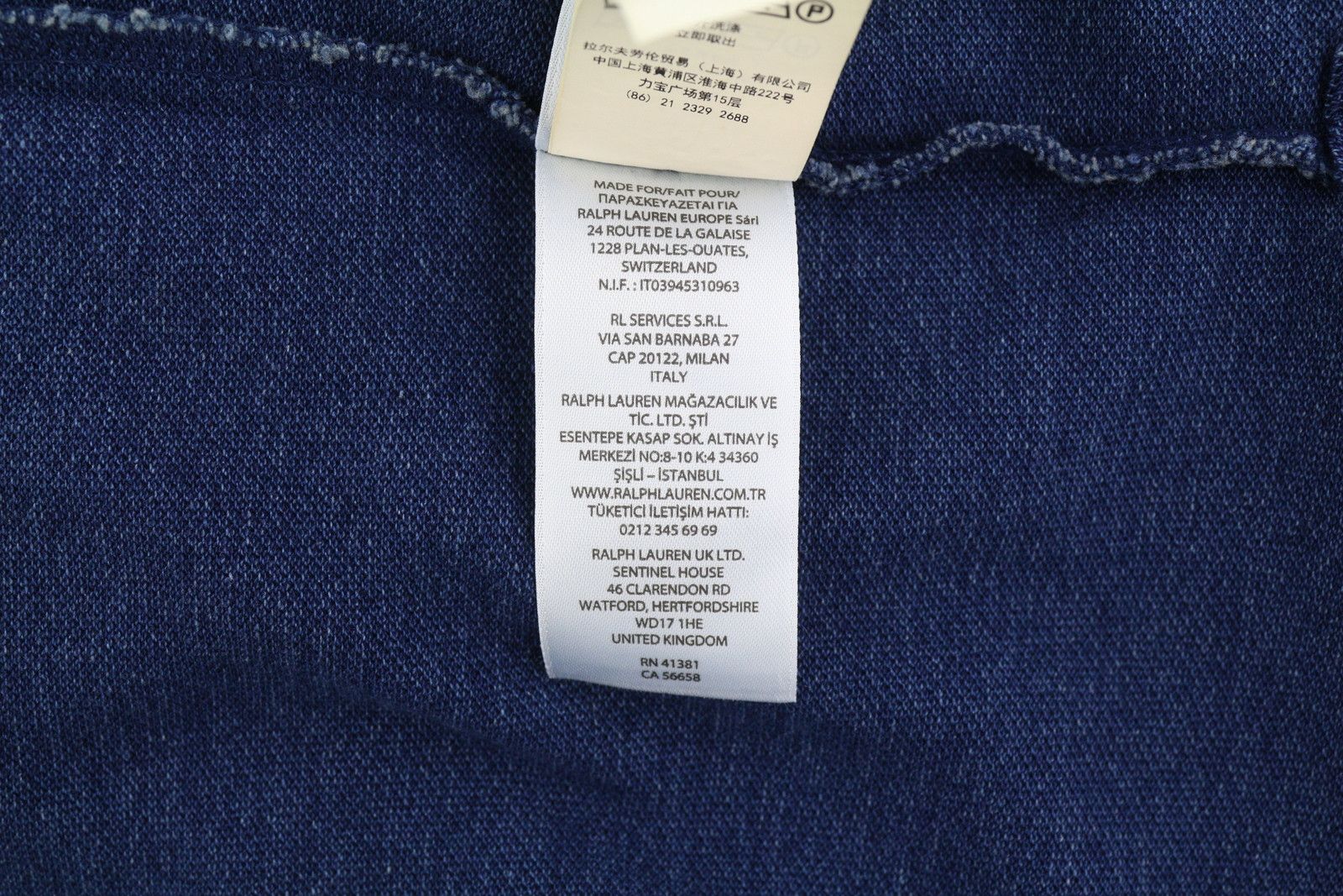 Polo Ralph Lauren CUSTOM SLIM FIT XS Blue Short Sleeve Polo T-Shirt 84539 Size US XS / EU 42 / 0 - 10 Thumbnail