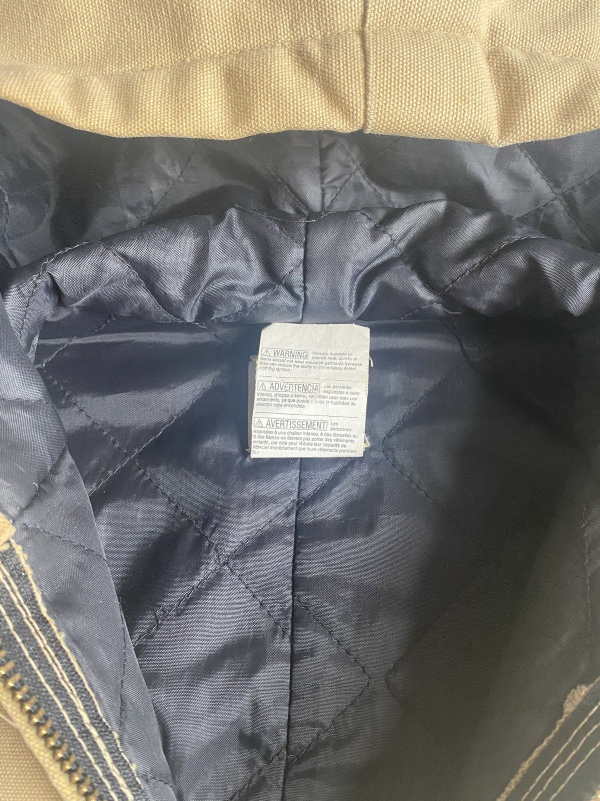 Carhartt Wip Vintage Carhartt J06WET Hooded Zip Up Jacket Size US S / EU 44-46 / 1 - 6 Thumbnail