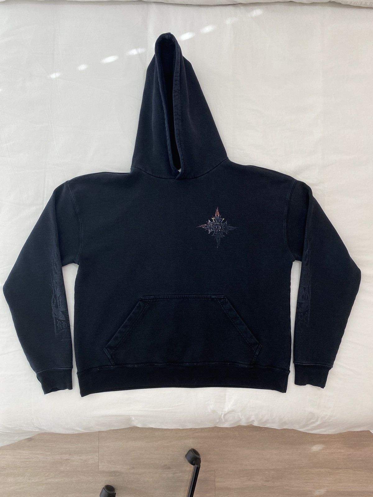 Rhude Rhude Neon Flame Hoodie Size US L / EU 52-54 / 3 - 2 Thumbnail
