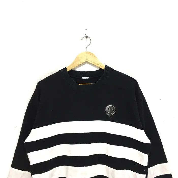 Alien Workshop Vtg ALIEN NATION Skate Hip Hop Sweatshirt Big Logo Sweater Size US L / EU 52-54 / 3 - 2 Thumbnail
