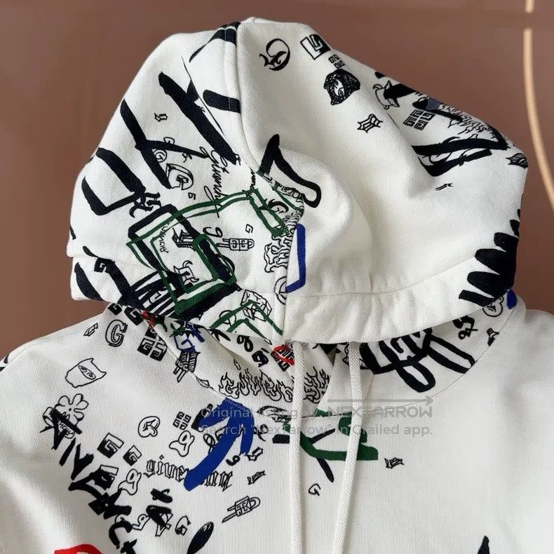 Givenchy Givenchy White Sweatshirt Size US L / EU 52-54 / 3 - 2 Thumbnail