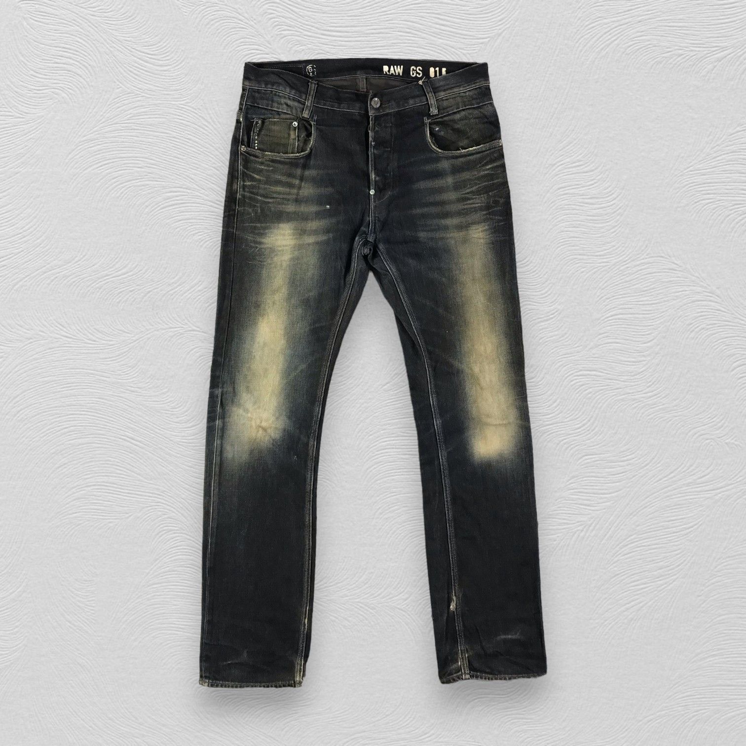 G-Star G Star Raw Jeans Rusty Wash Denim KJ1890 Size US 34 / EU 50 - 1 Thumbnail