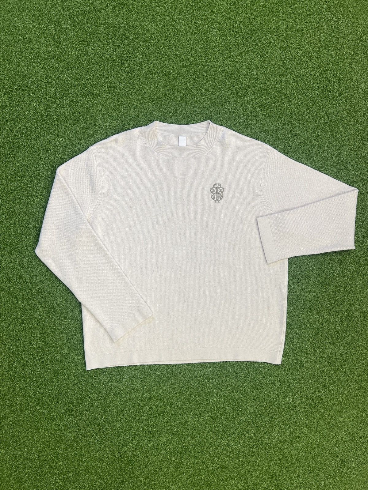 Chrome Hearts BRAND NEW CHROME HEARTS CASHMERE LONGSLEEVE Size US XL / EU 56 / 4 - 1 Thumbnail