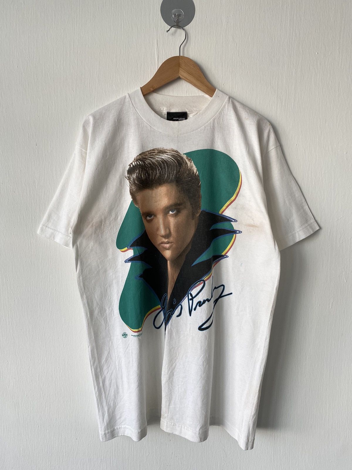 Band Tees Vintage Elvis Presley Band T-shirt Size US L / EU 52-54 / 3 - 1 Thumbnail