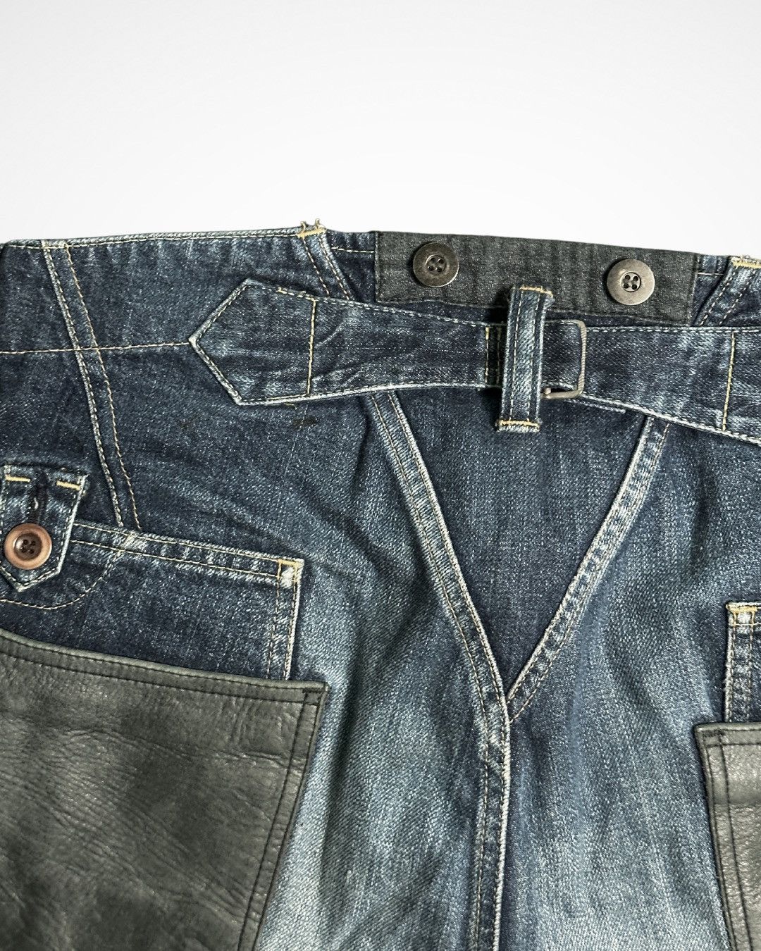Comme des Garcons × Junya Watanabe [2] FW13 Repeating Pocket Drop Crotch (Small and Medium) Size US 34 / EU 50 - 7 Thumbnail