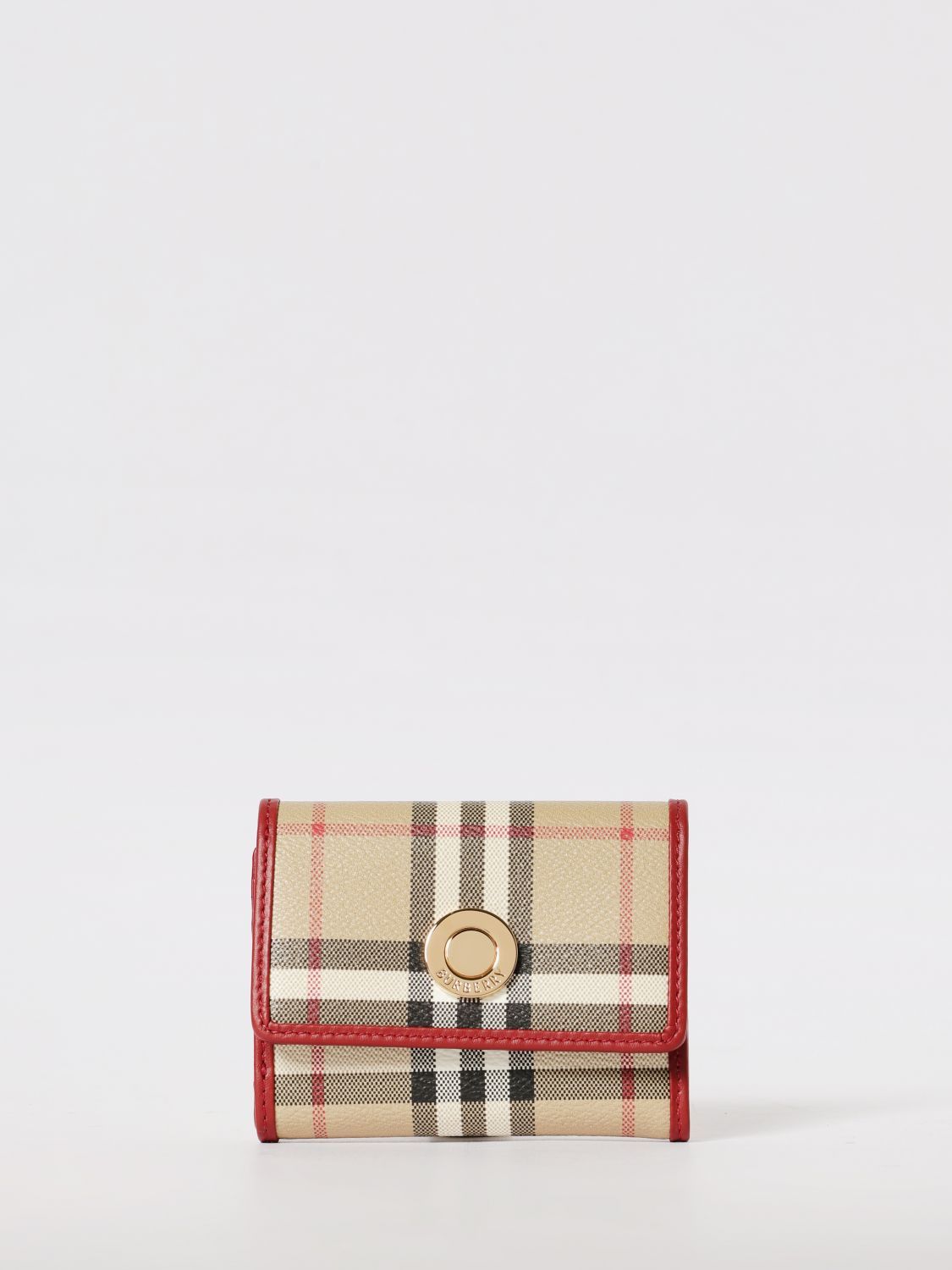 Burberry Burberry Wallet Woman Beige Size ONE SIZE - 1 Thumbnail