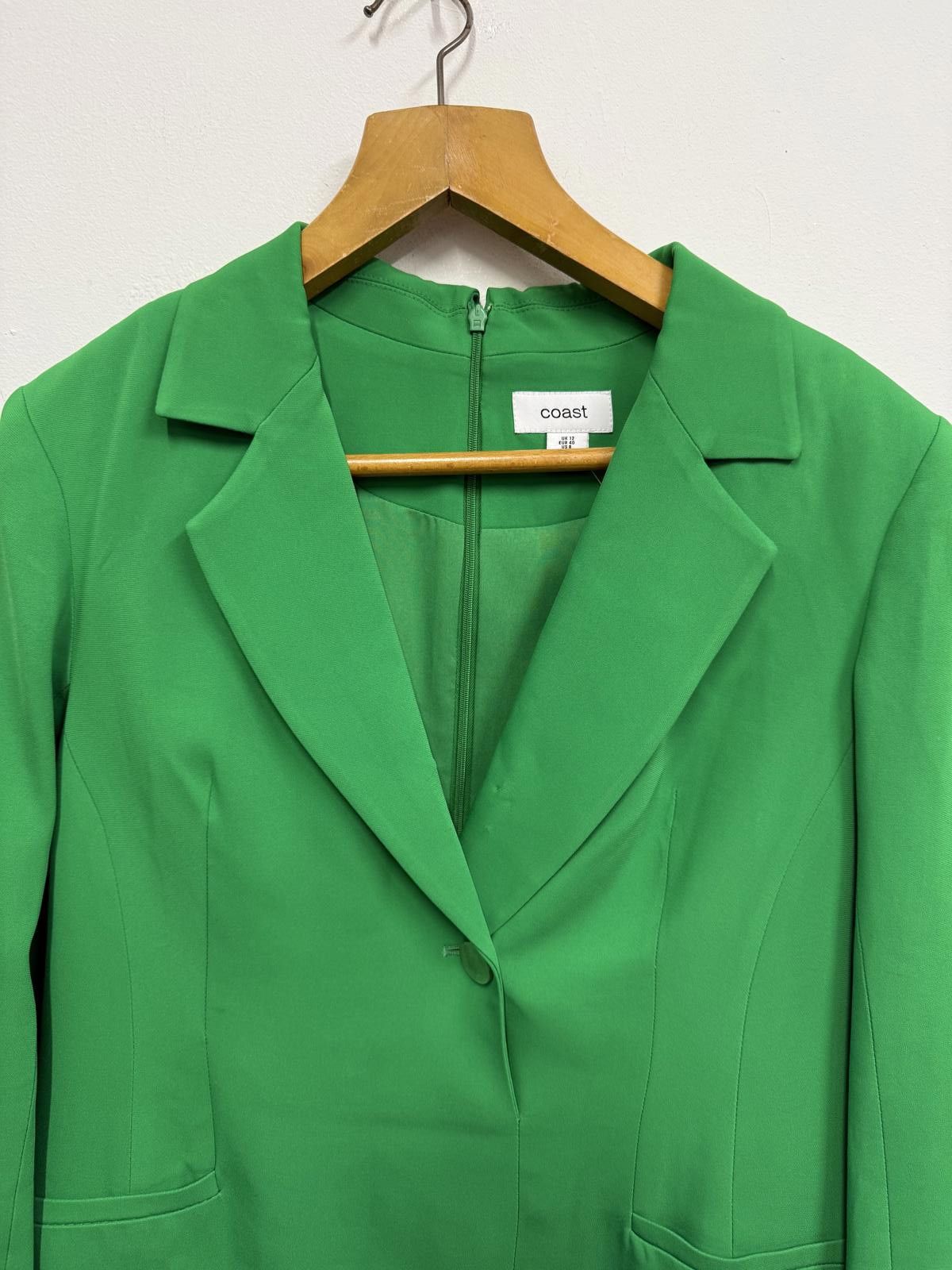Jean Charles De Castelbajac Coast Green Blazer Dress UK 12 Size M / US 6-8 / IT 42-44 - 4 Thumbnail
