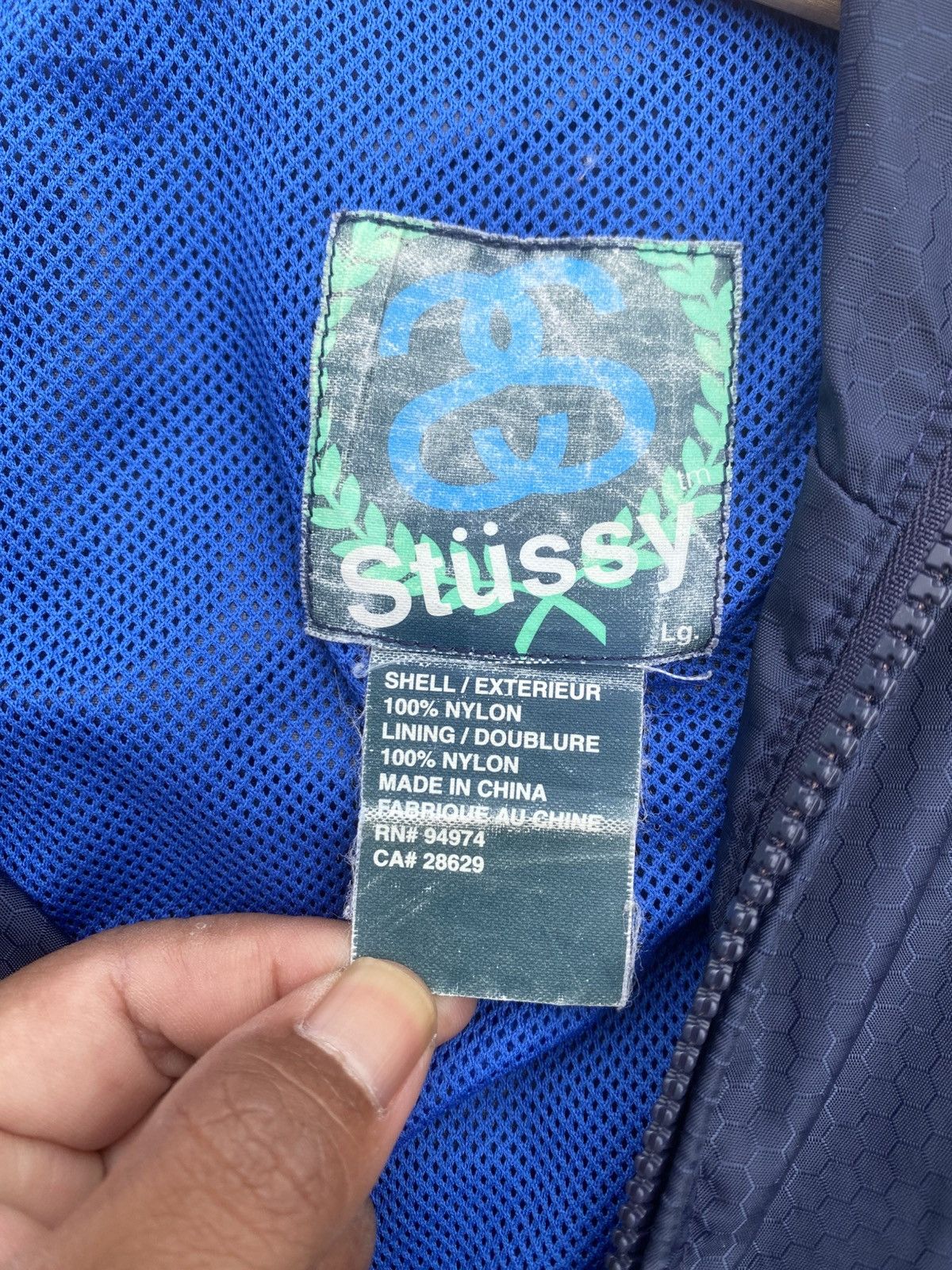 Stussy Rare Vintage STUSSY Streetwear Windbreaker Size US L / EU 52-54 / 3 - 10 Thumbnail