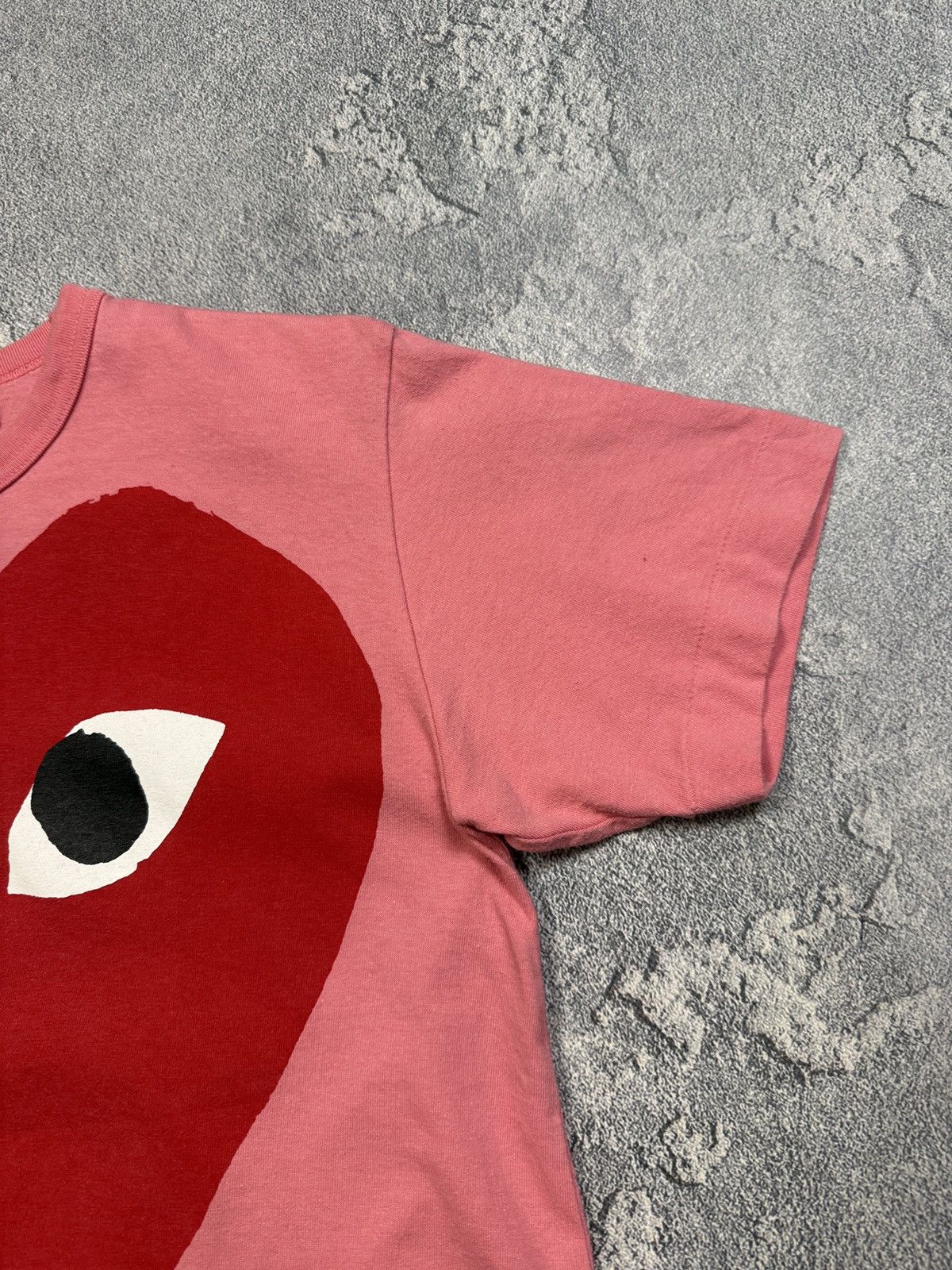 Comme des Garcons PLAY Play Comme des garçons big logo Japanese tee Size US S / EU 44-46 / 1 - 3 Thumbnail