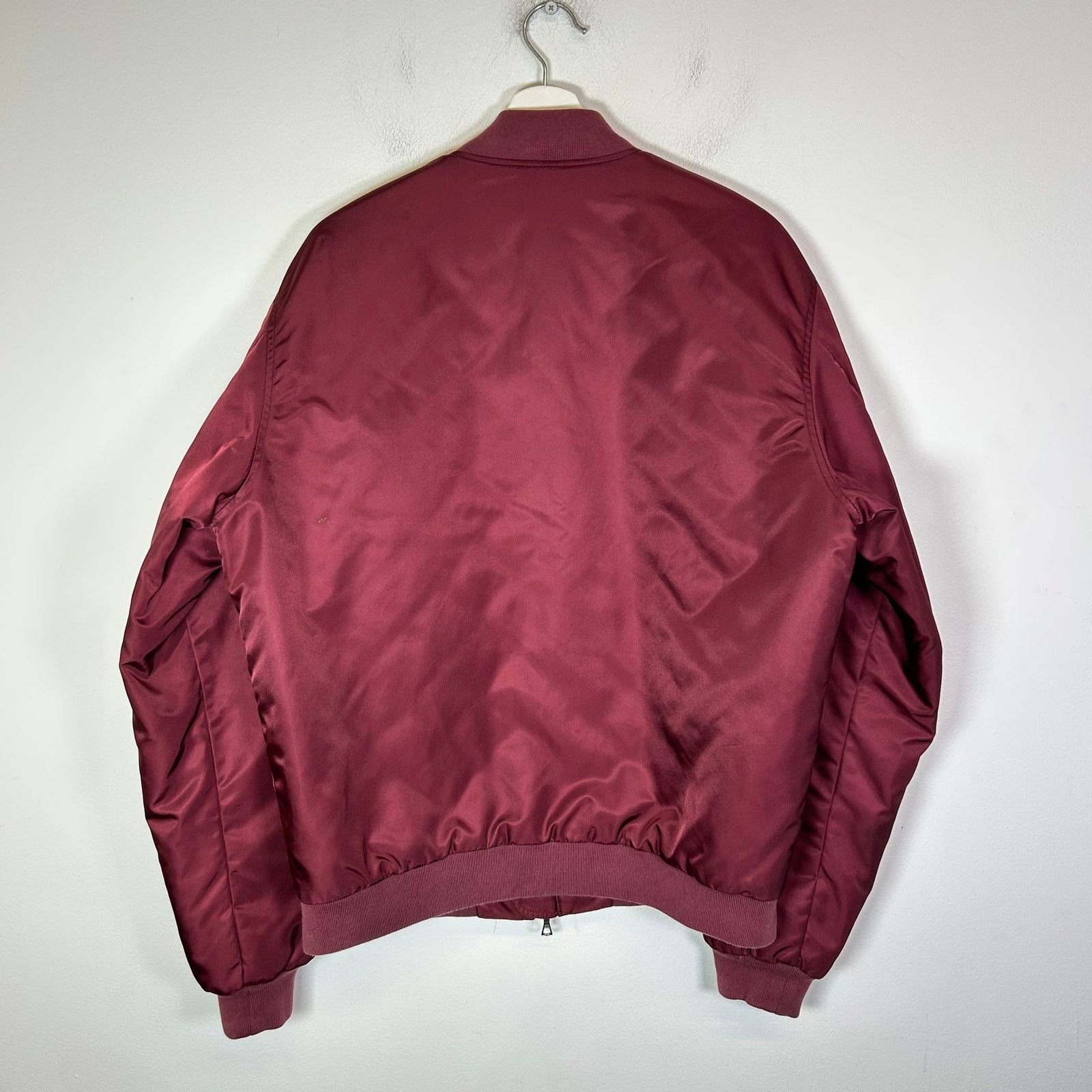 John Elliott John Elliot Burgundy Nylon Bomber Jacket Size L Size US L / EU 52-54 / 3 - 2 Thumbnail