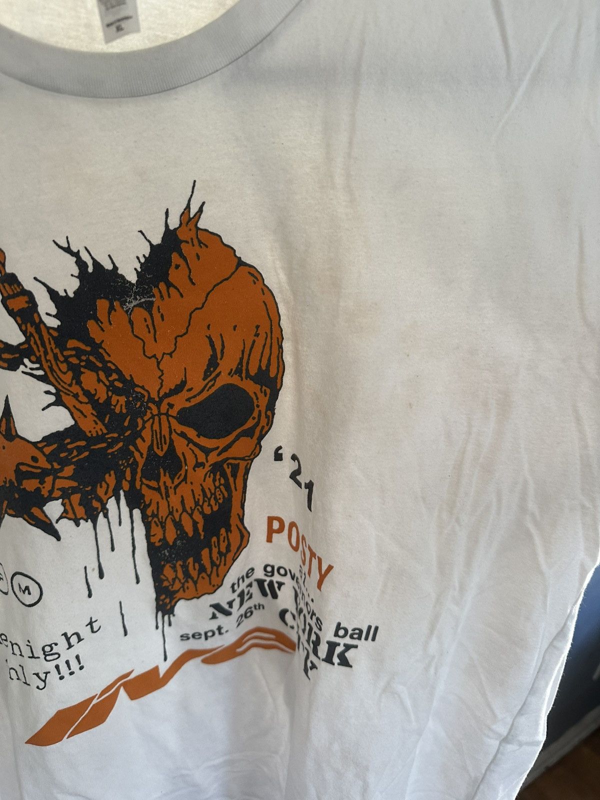 Rap Tees Post Malone govball NYC tee Size US XL / EU 56 / 4 - 4 Thumbnail