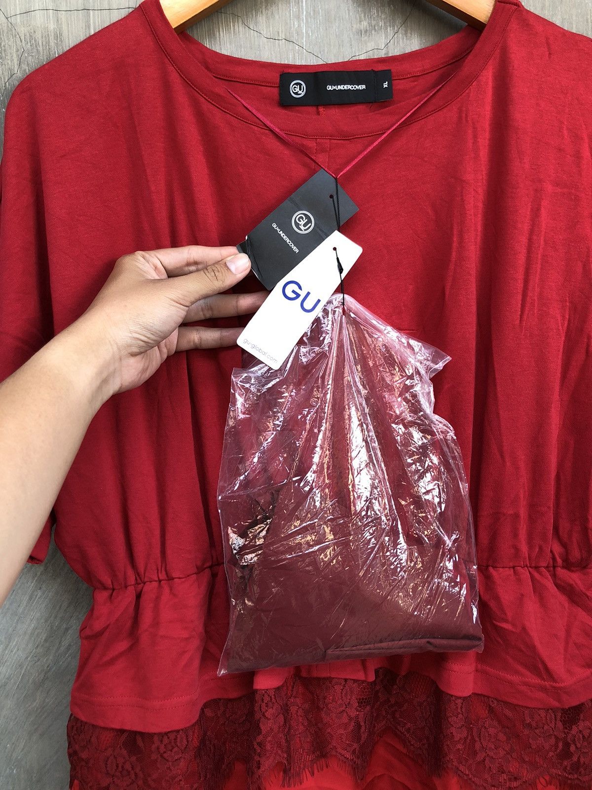Undercover BNWT💥 GU Undercover Red Maxi Dress Size XL / US 12-14 / IT 48-50 - 6 Thumbnail