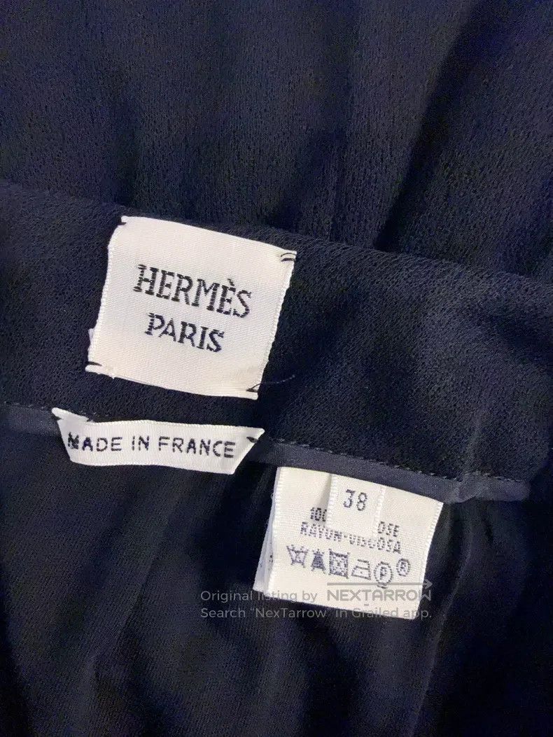 Hermes Hermes Elegant skirt Size 25" / US 0 / IT 36 - 6 Thumbnail