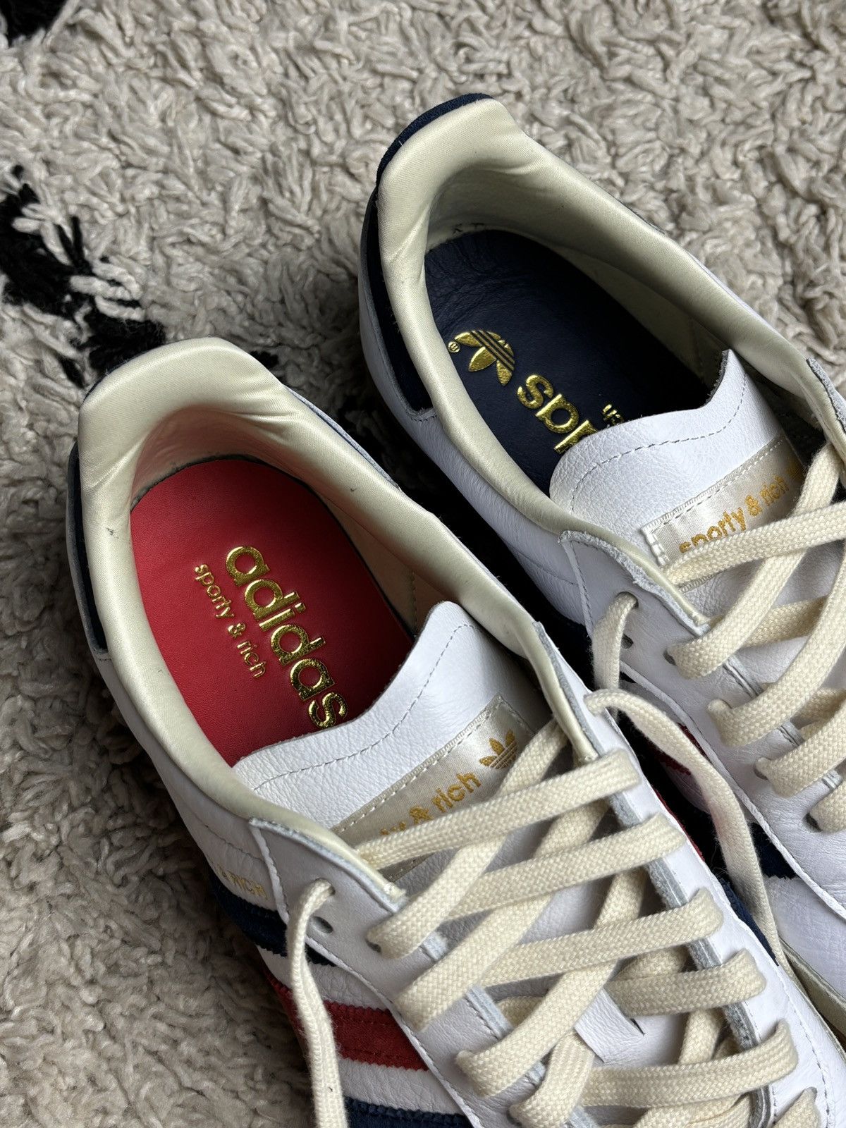 Adidas × Sporty & Rich Adidas x Sporty & Rich Samba OG Olympic Hype Sneakers Shoes Size US 10 / EU 43 - 8 Thumbnail