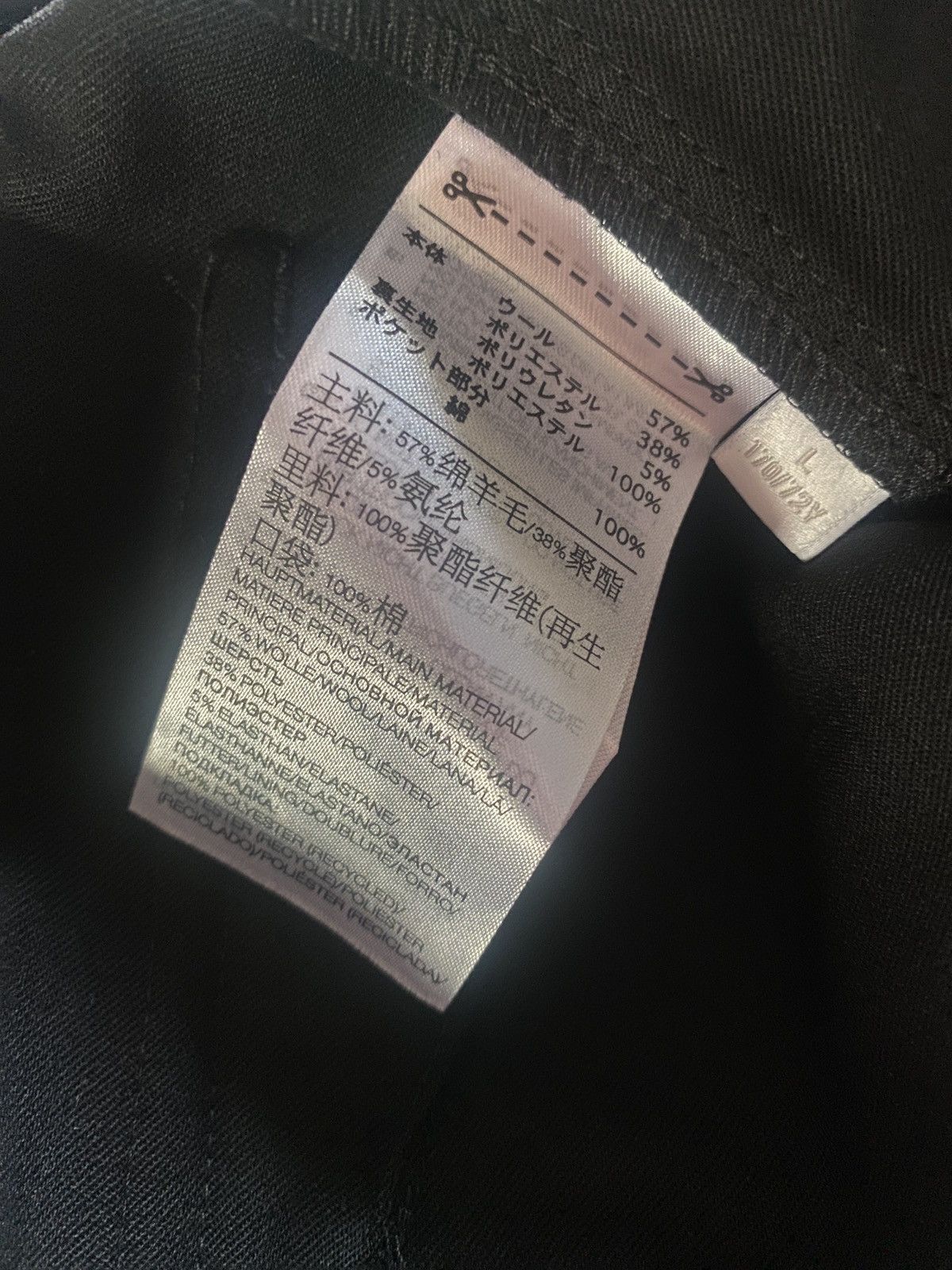 Adidas × Y-3 × Yohji Yamamoto Y-3 CLASSIC REFINED WOOL STRETCH CARGO PANTS Size 32" / US 10 / IT 46 - 10 Thumbnail