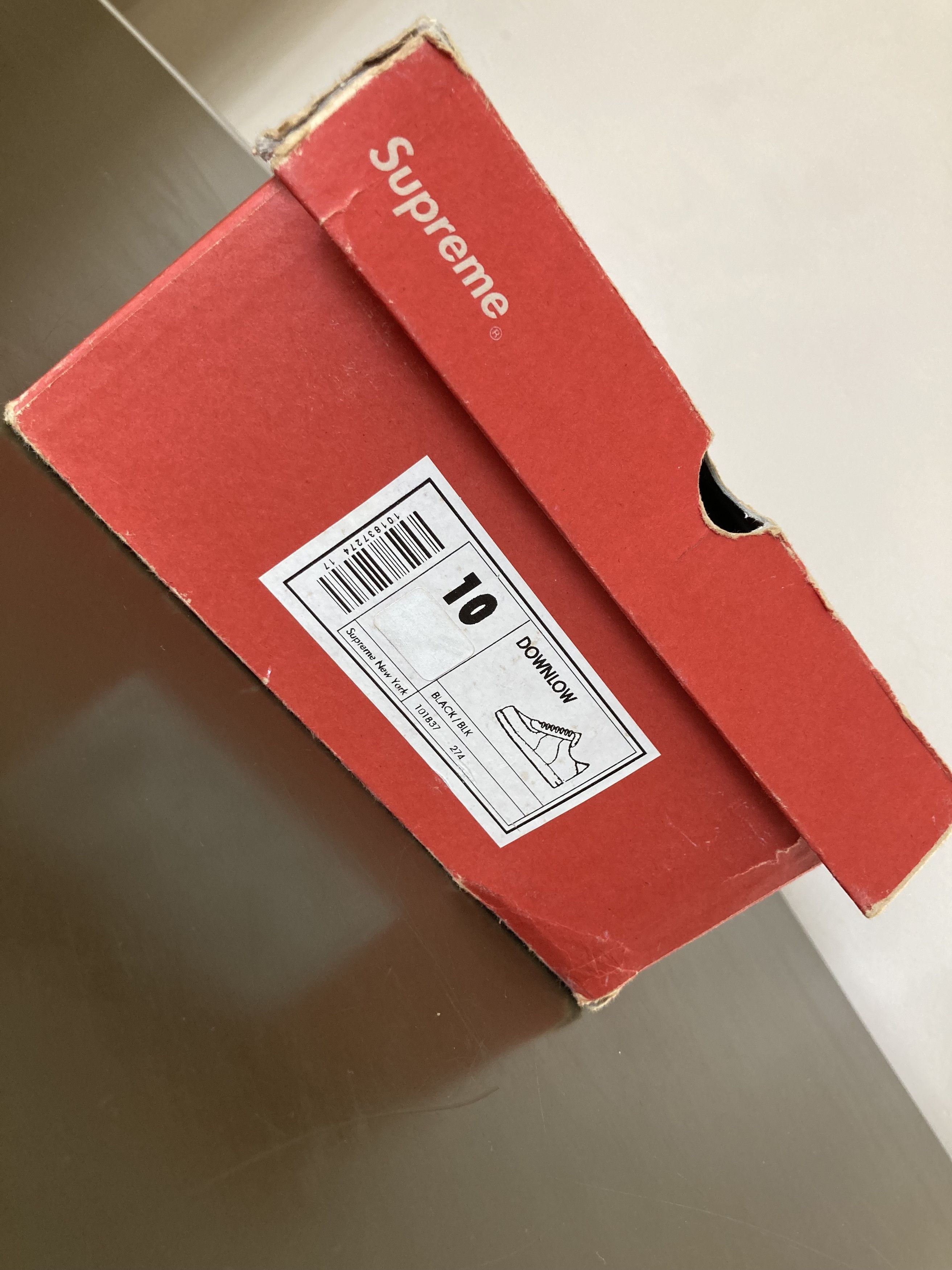 Supreme SUPREME Down Low Black US 10. Vintage. AF1/ Dunk/ Uptowns. Size US 10 / EU 43 - 8 Thumbnail