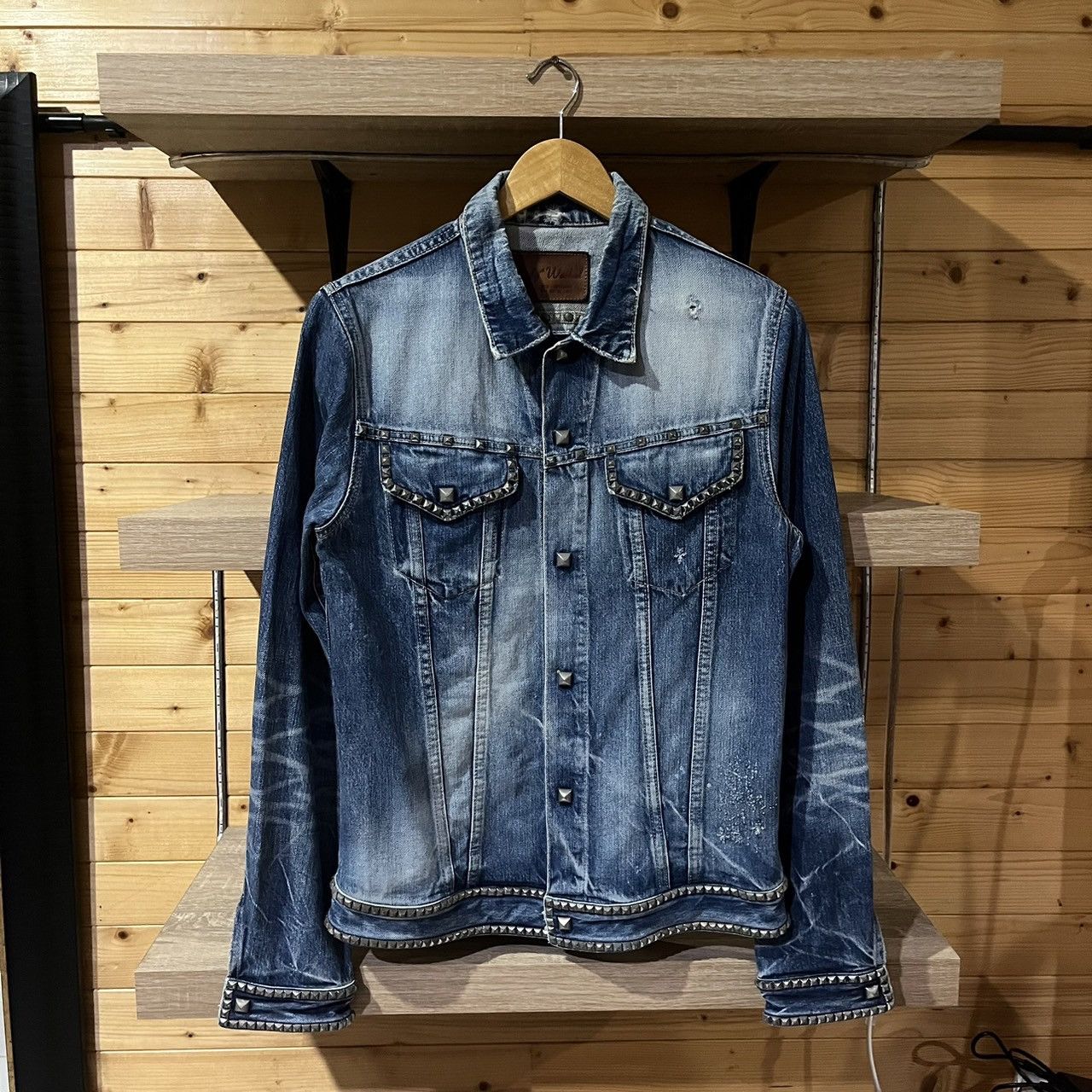 Andy Warhol × Hysteric Glamour hysteric glamour andy warhol distressed & faded denim jacket Size US M / EU 48-50 / 2 - 4 Thumbnail