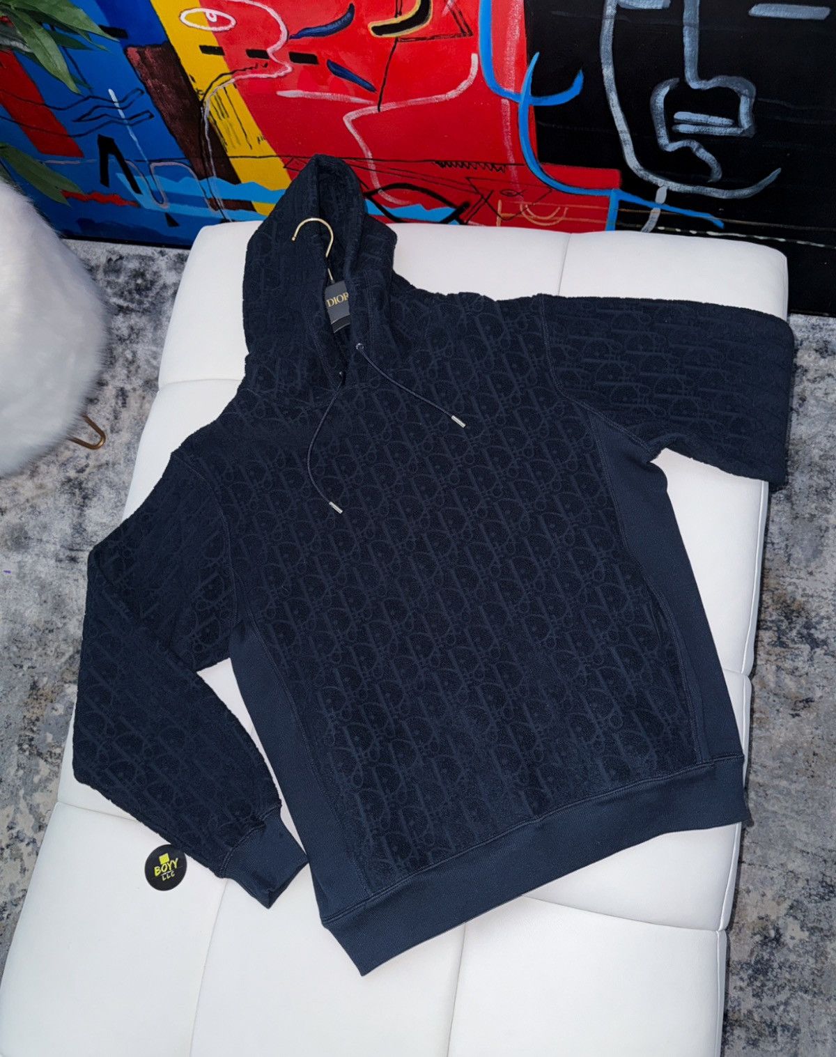 Dior Dior oblique logo hoodie Size US M / EU 48-50 / 2 - 4 Thumbnail