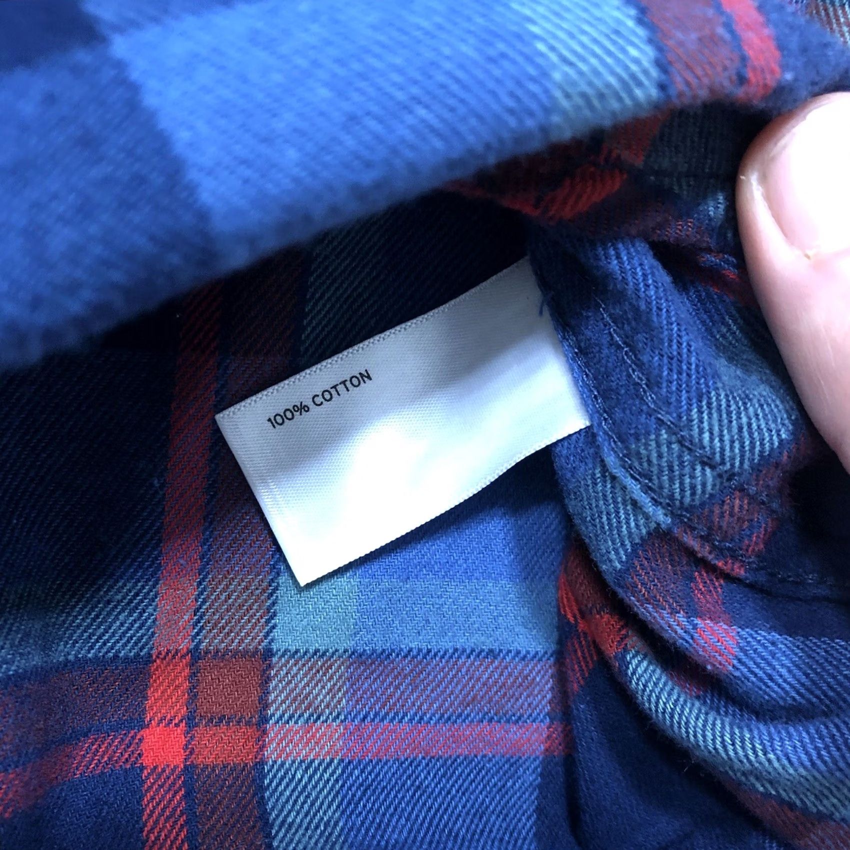 CO Duluth Trading Co Shirt Blue Plaid Long Sleeve Relaxed Mens Tag Large Size US L / EU 52-54 / 3 - 5 Thumbnail