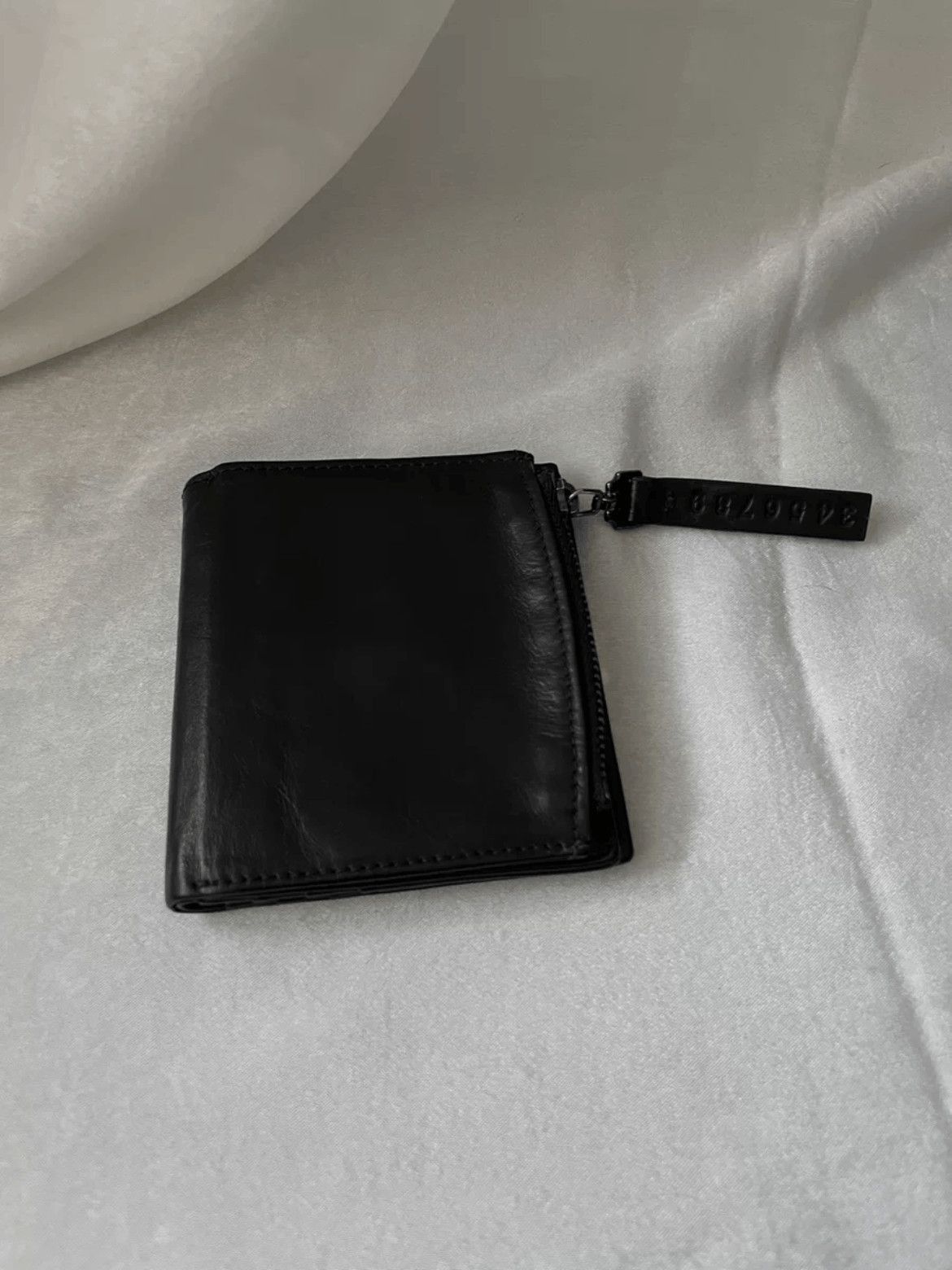Maison Margiela Maison Margiela Leather Folded Wallet Size ONE SIZE - 3 Thumbnail