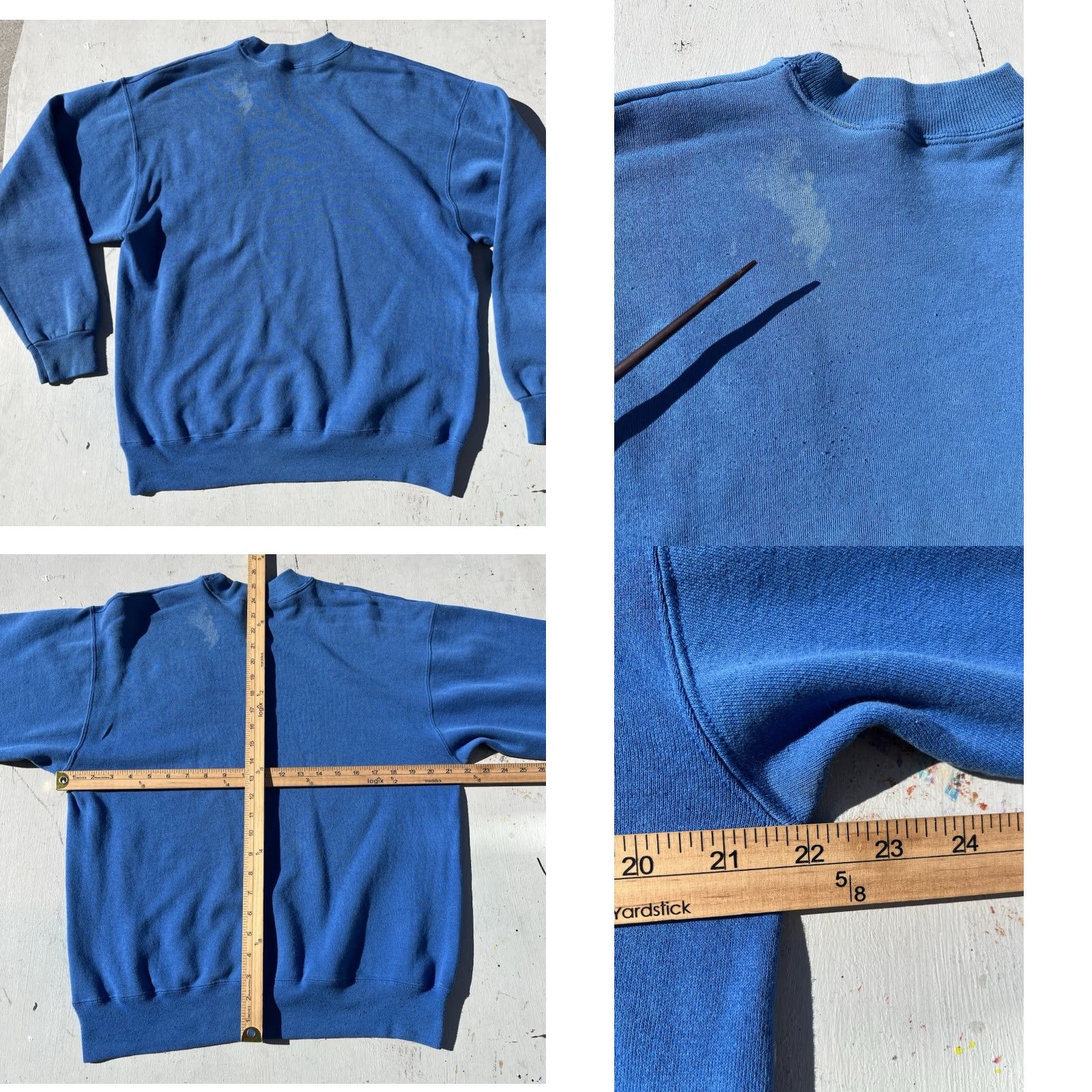 Hanes VINTAGE Hanes Sweatshirt Blue Pink Panther L Crew Neck Long Sleeve Cartoon Size US XL / EU 56 / 4 - 8 Thumbnail