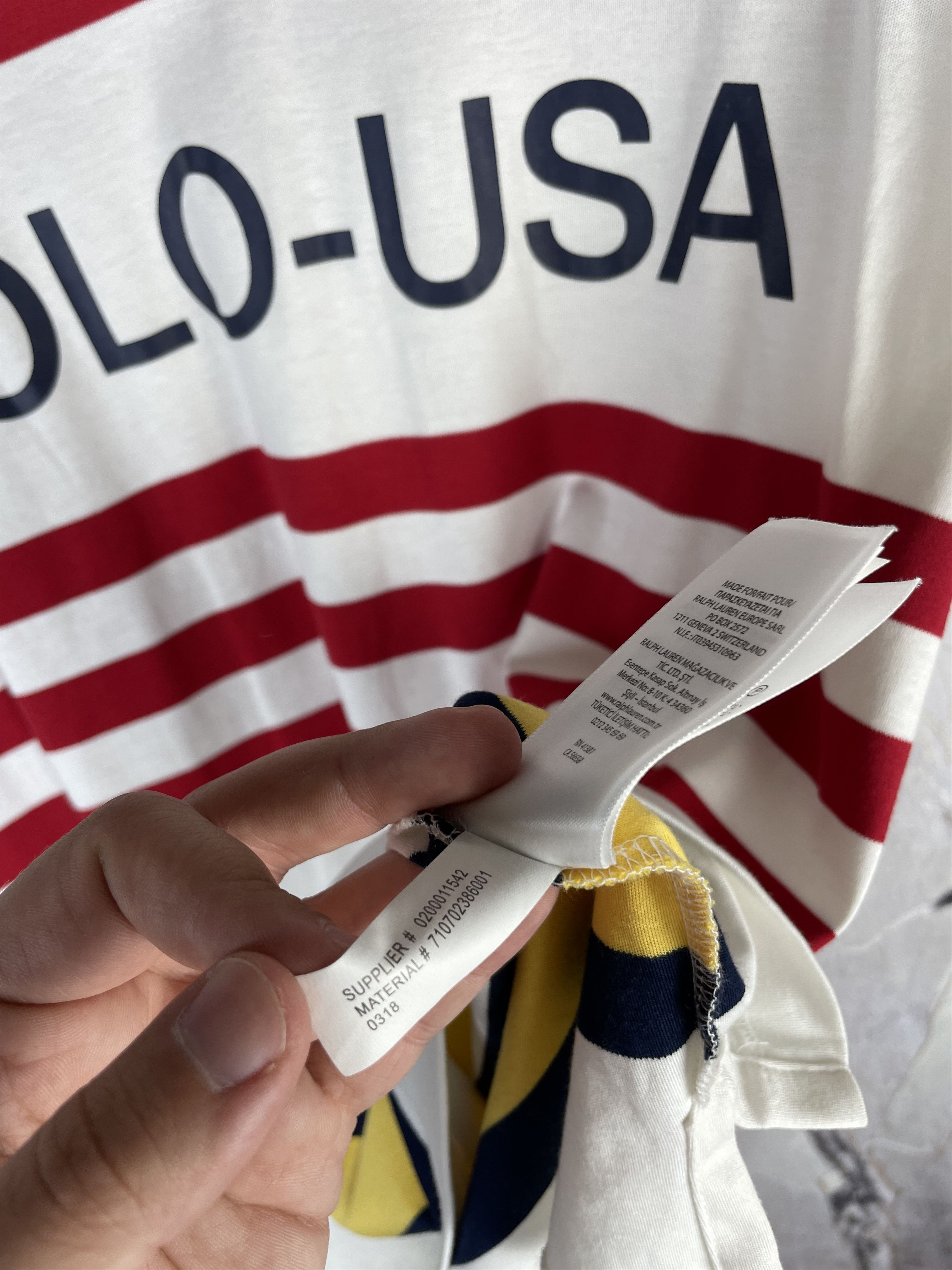 Polo Ralph Lauren Polo Ralph Lauren USA vintage polo shirt Size US L / EU 52-54 / 3 - 8 Thumbnail
