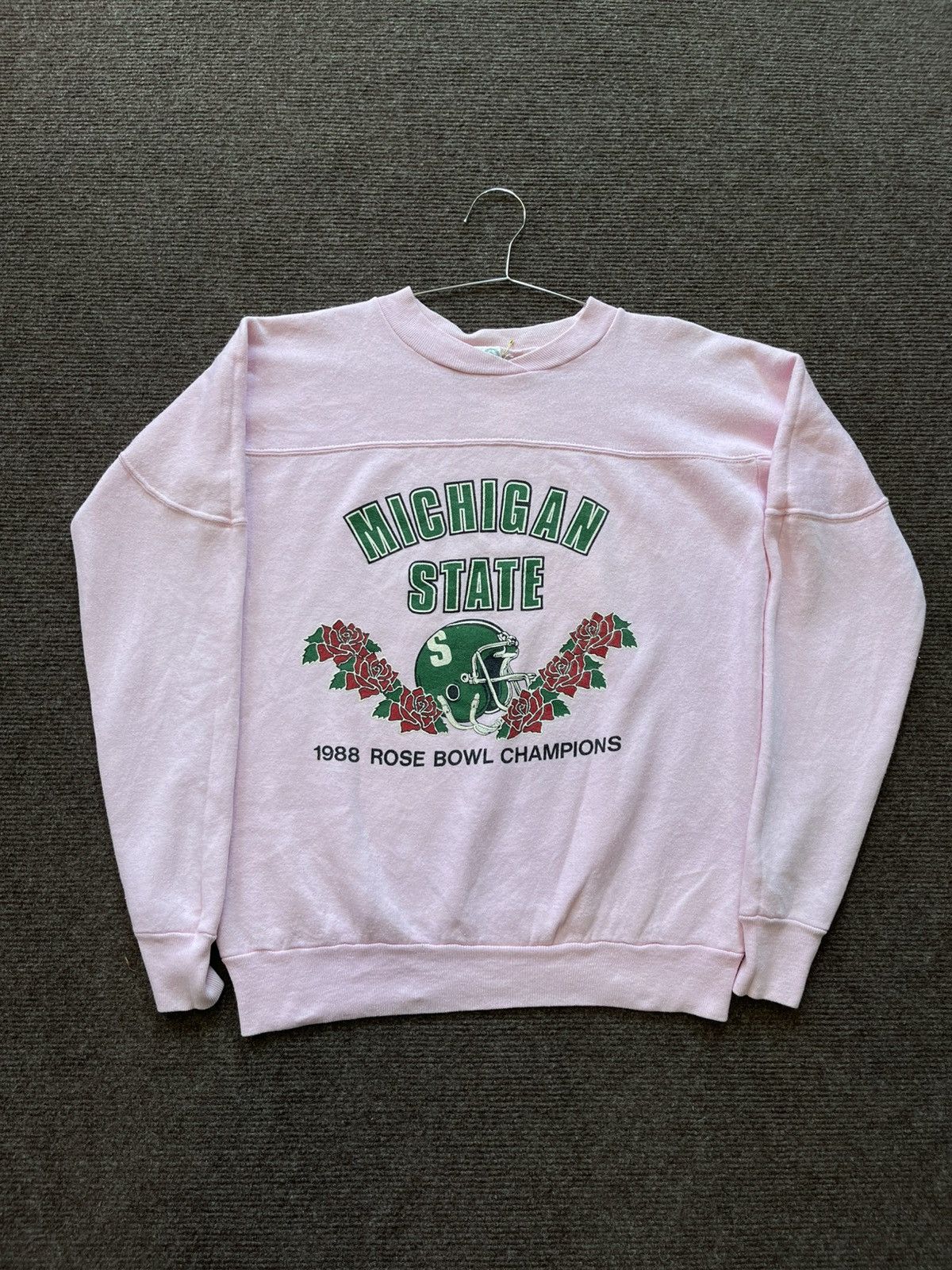 Vintage Sweater Michigan State 1988 Rose Bowl Champion M.