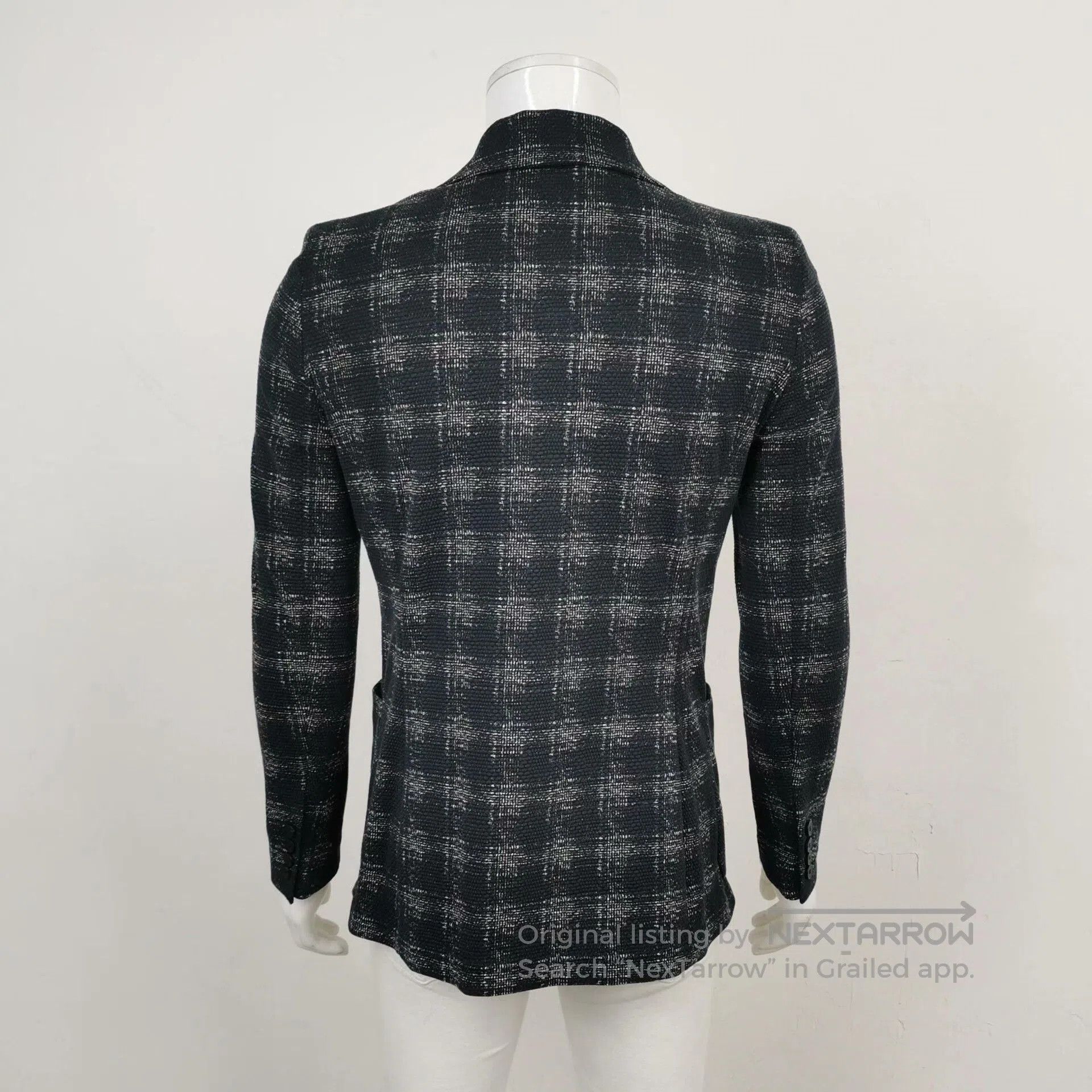 Emporio Armani Emporio Armani Plaid Coat Size 46. Size US S / EU 44-46 / 1 - 2 Thumbnail