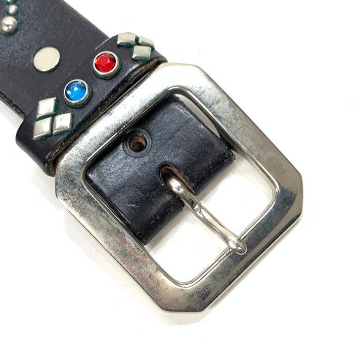 Bape Bape Leather Belt Vintage RARE ! Size 32 - 7 Thumbnail