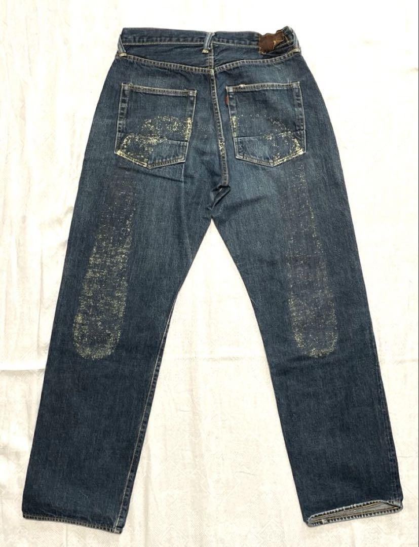 Evisu EVISU 2001 Daikoku NO.2 Denim Pants W33 L35 Size US 29 - 3 Thumbnail
