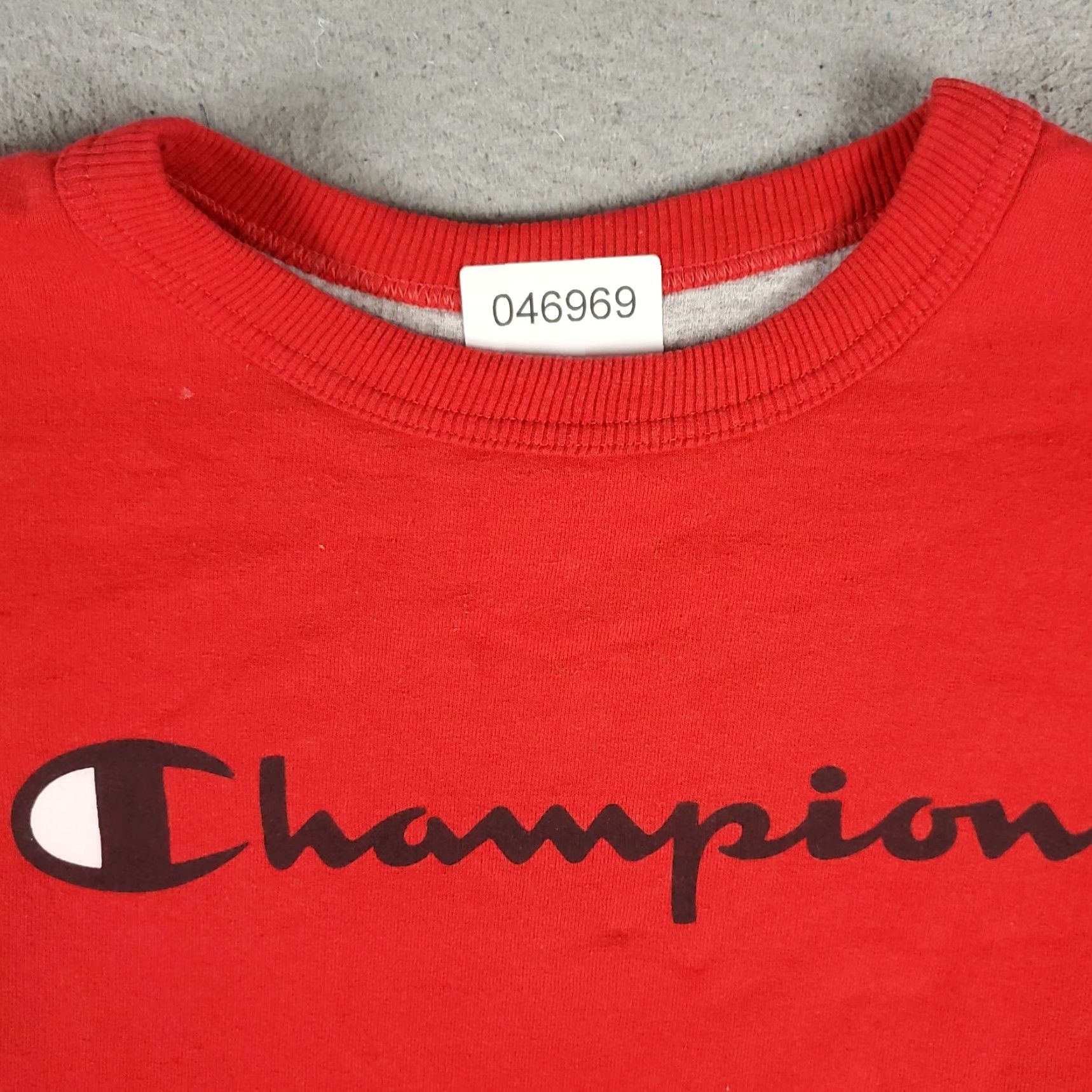 Champion Champion Red Pullover Sweatshirt Mens Large Mock Neck Long Sleeve Casual Size US L / EU 52-54 / 3 - 2 Thumbnail