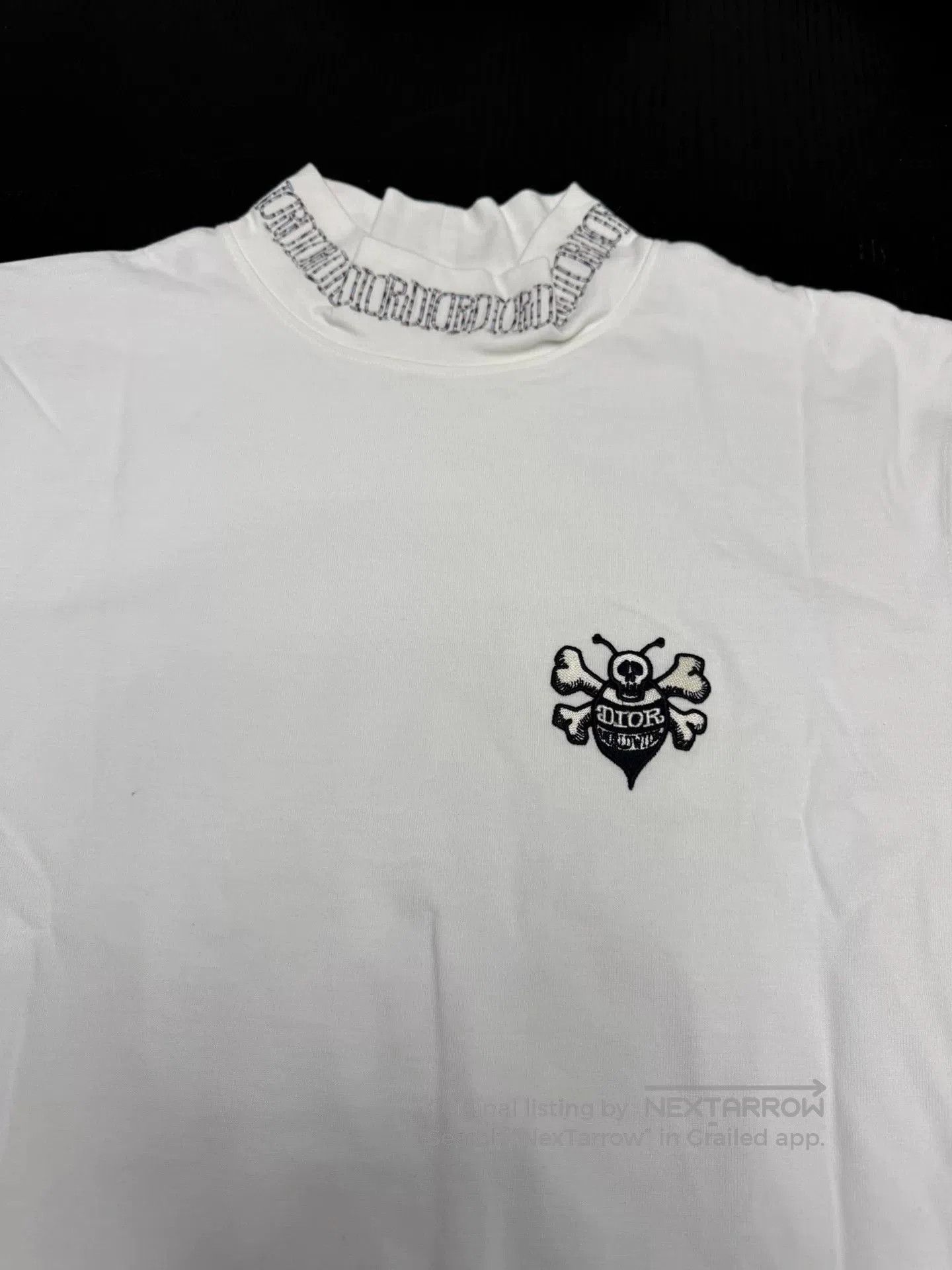 Dior Dior x Stussy Bee Embroidered T. Size US L / EU 52-54 / 3 - 3 Thumbnail